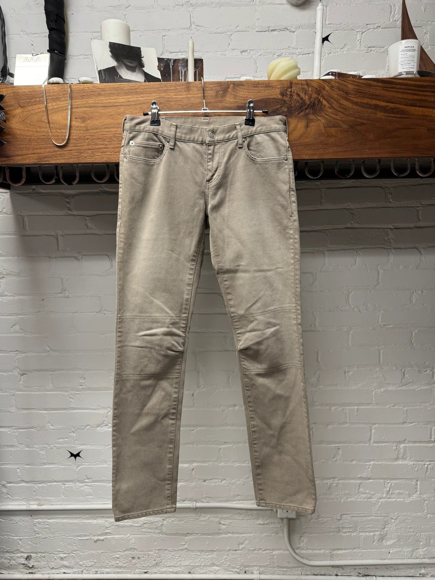 Undercover AW2010 Undercover ‘Reverse Running’ Corduroy Skinny Jeans Size 29" - 1 Thumbnail