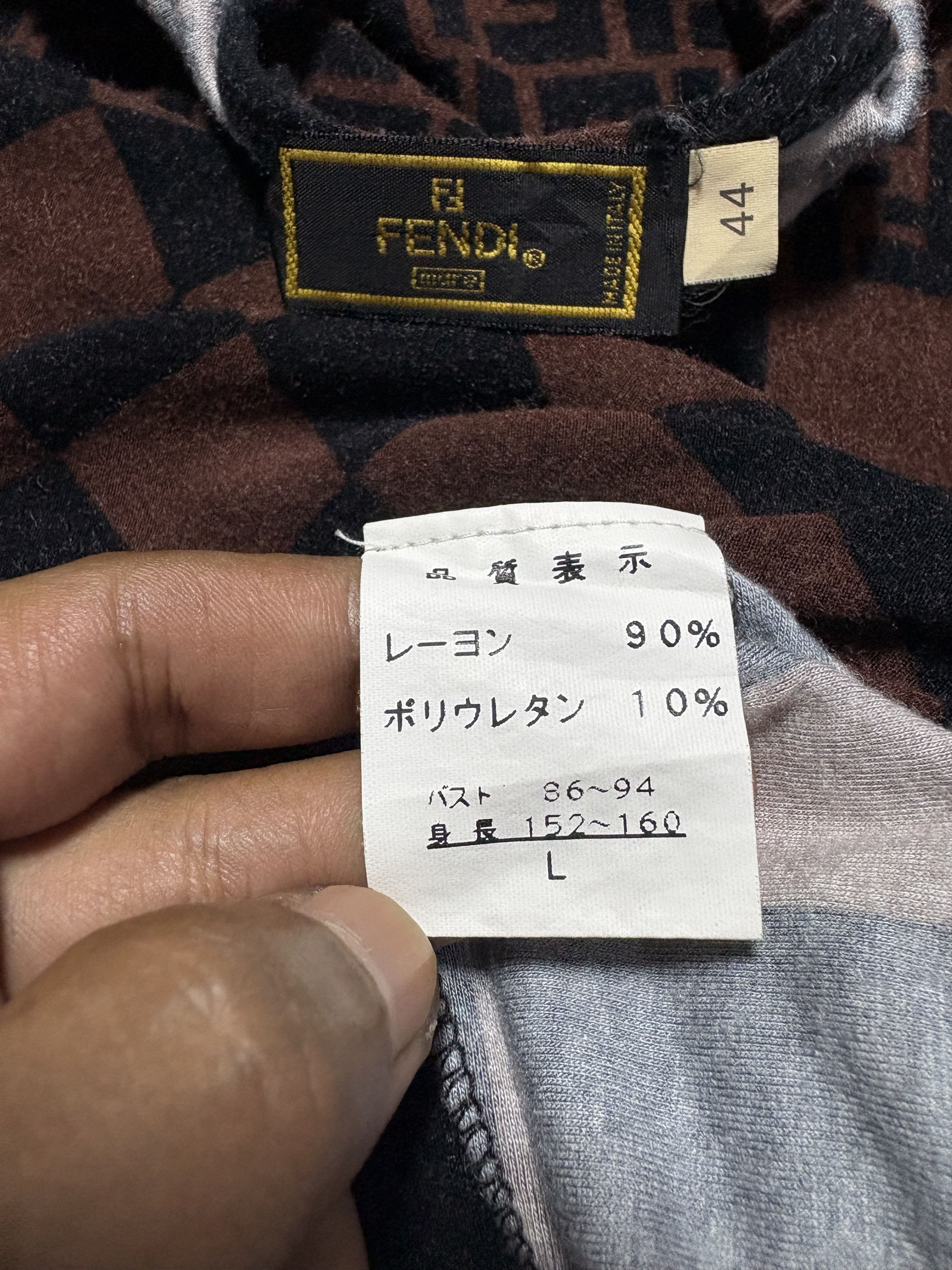Fendi Fendi zucca monogram tshirt Size M / US 6-8 / IT 42-44 - 6 Thumbnail