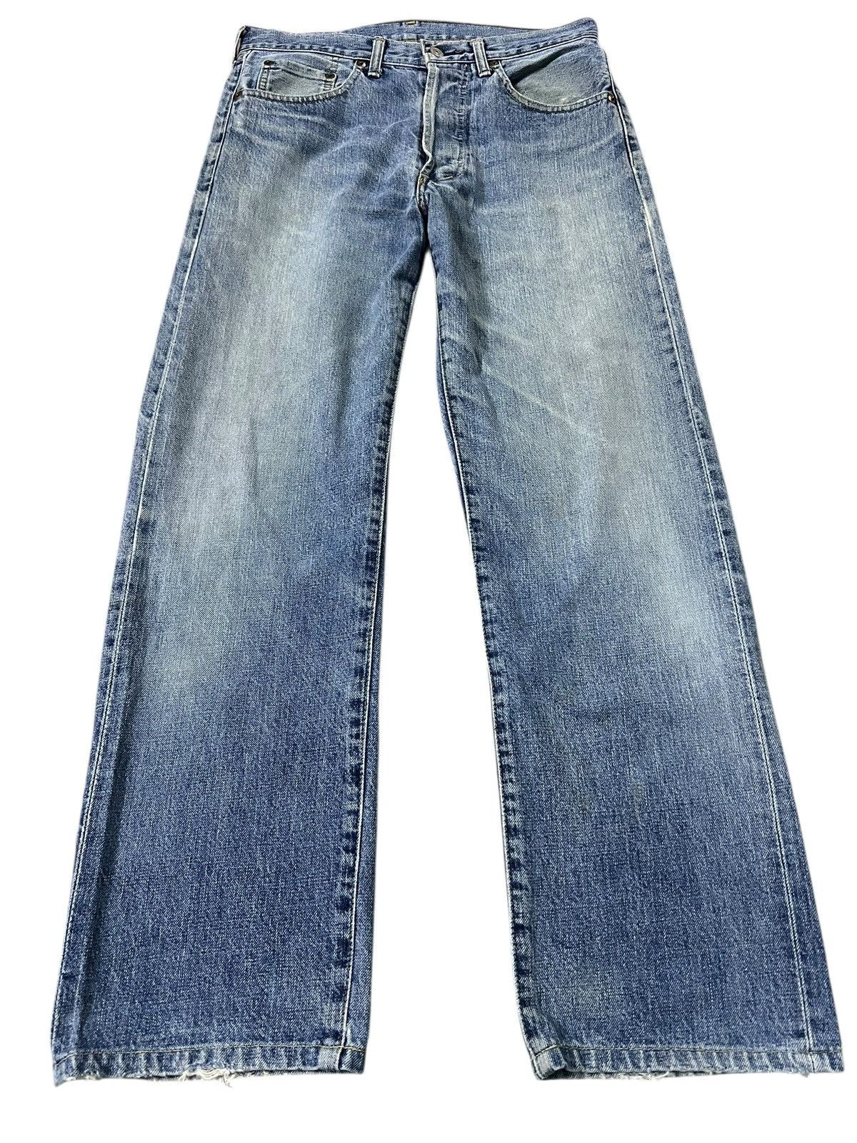 Levi's Vintage Levis 503B Big E Selvedge Faded Jean Size US 32 / EU 48 - 1 Thumbnail