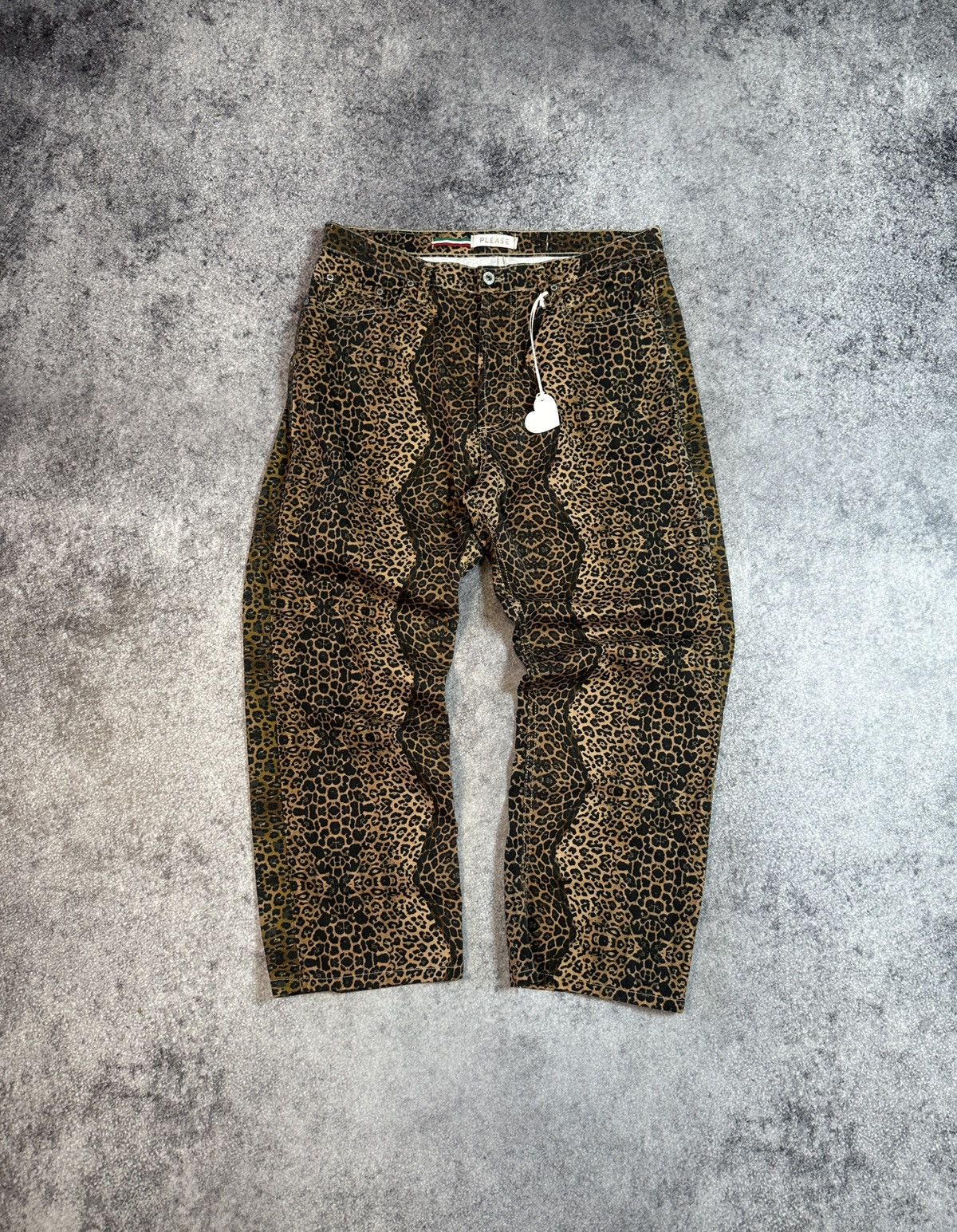 Other Y2K Leopard Pants Streetwear Style Casual USA M Size US 32 / EU 48 - 2 Thumbnail
