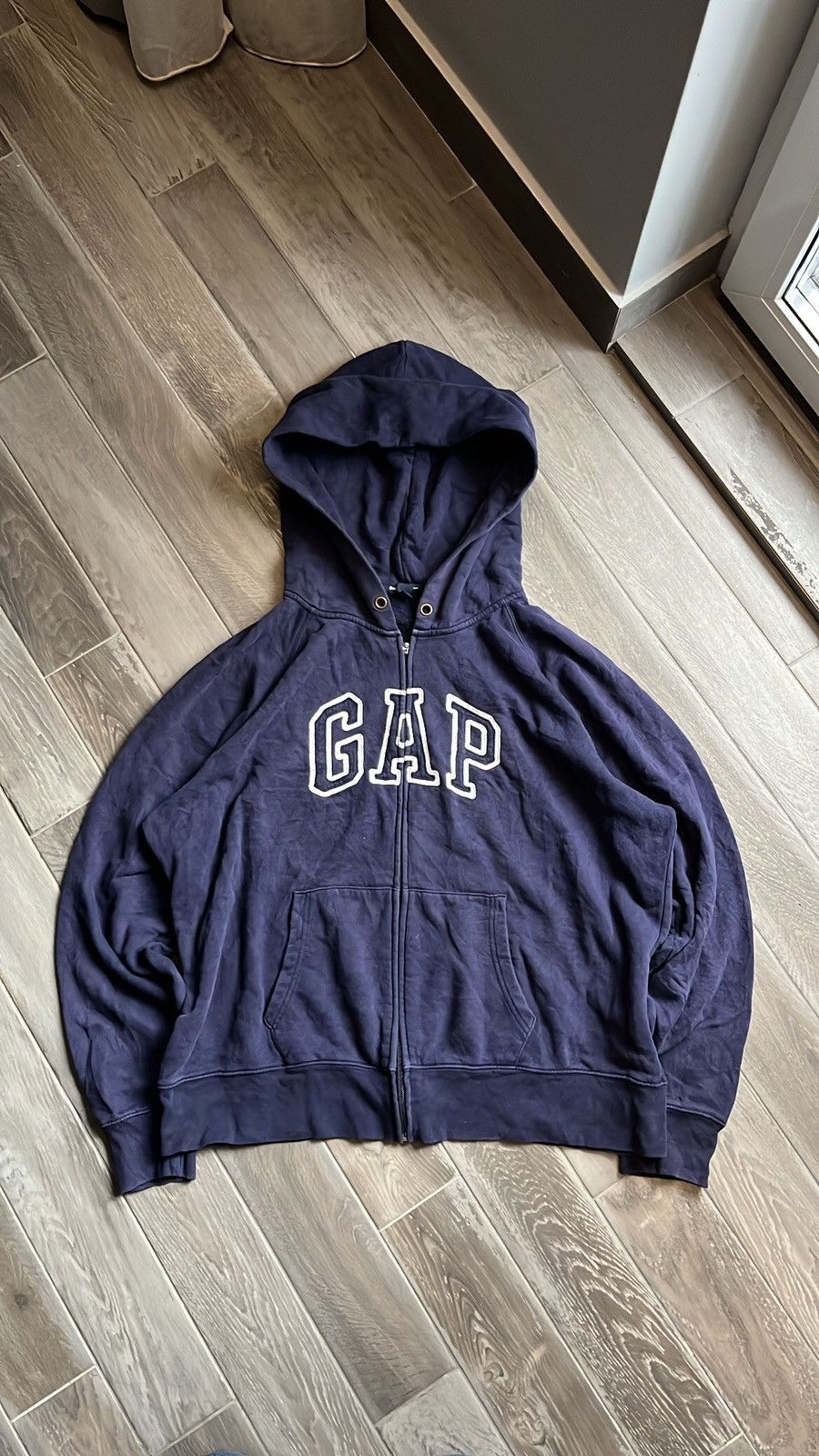 Gap × Vintage Vintage big logo zip hoodie Gap Size US M / EU 48-50 / 2 - 1 Thumbnail