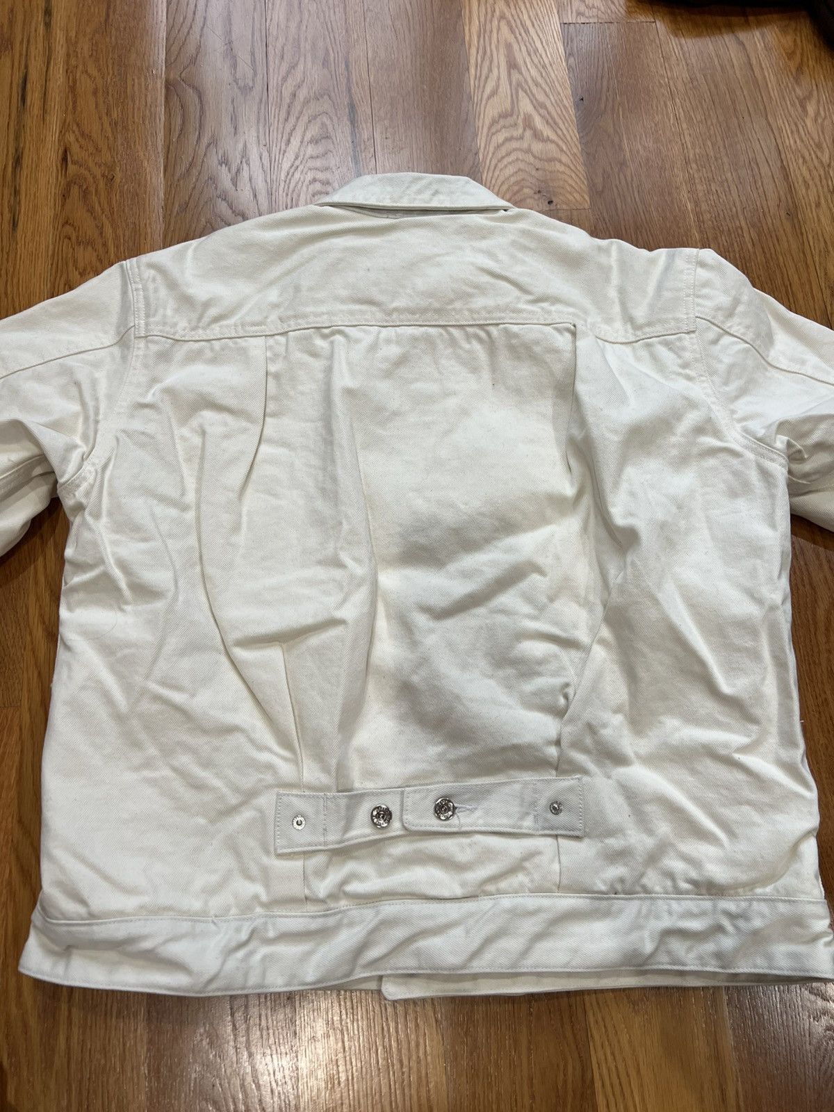 Engineered Garments Engineered Garments lined quilted denim trucker jacket sz M Size US M / EU 48-50 / 2 - 4 Thumbnail