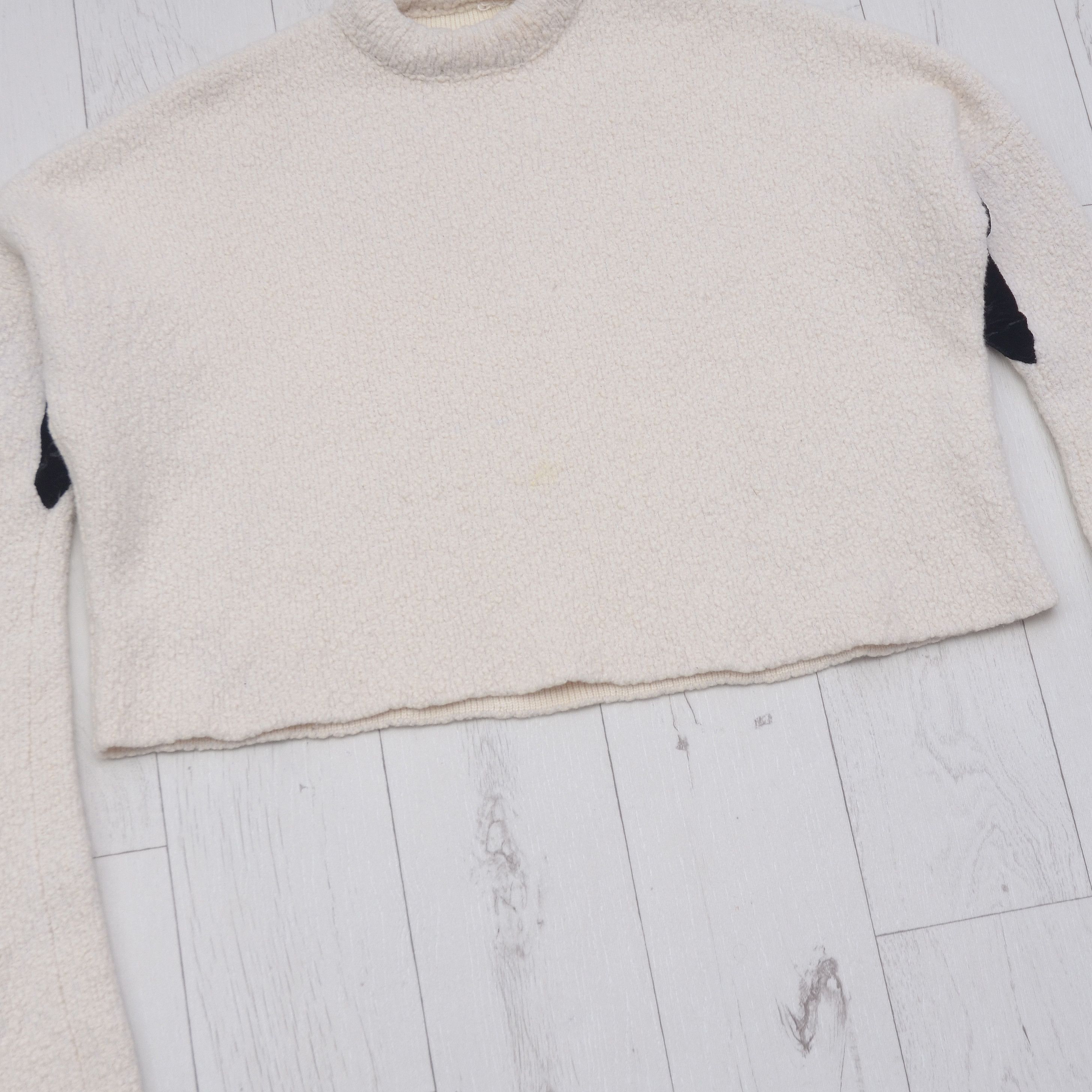 Victoria Beckham Victoria Beckham Extra Long Sleeved Boucle Knit Wool Sweater Size M / US 6-8 / IT 42-44 - 3 Thumbnail