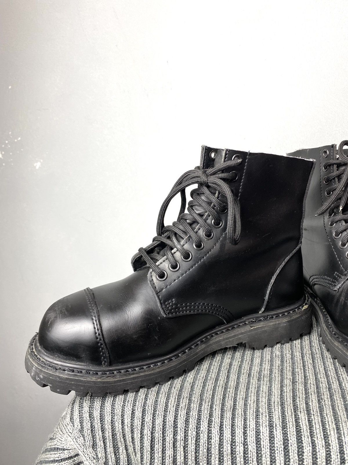 Band Tees Rare Vintage Phantom Hardcore Punk Boots Undercover New Rock Size US 6 / EU 39 - 7 Thumbnail