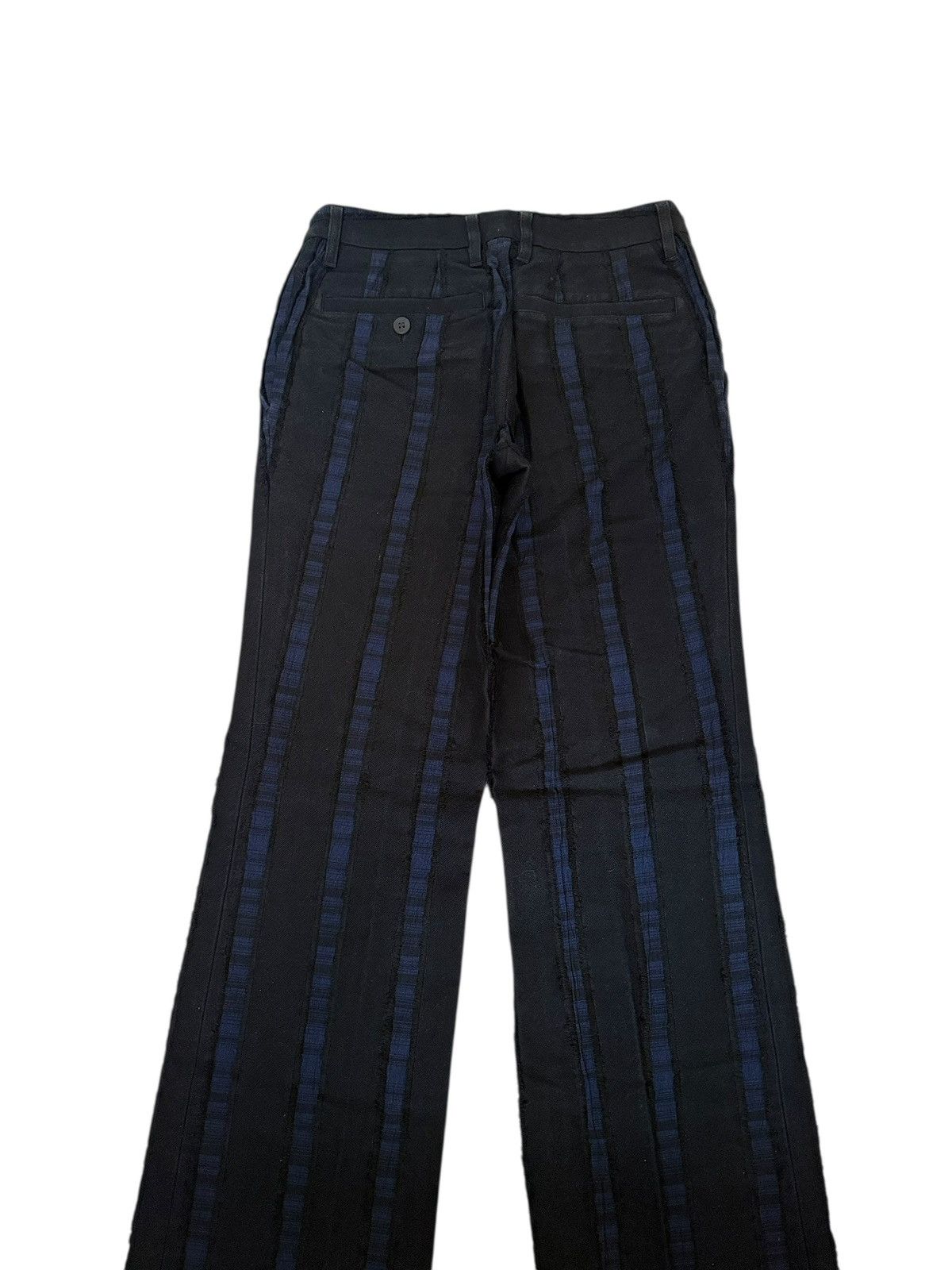Issey Miyake F/W 2017 ISSEY MIYAKE VERTICAL STRIPES SLIGHTLY FLARED PANTS Size 27" / US 4 / IT 40 - 5 Thumbnail