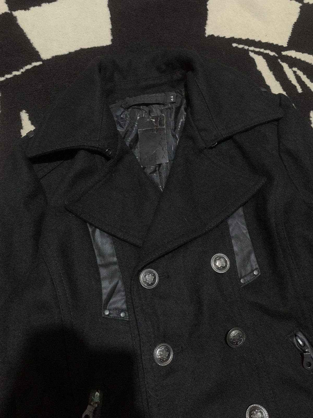 GOSTAR DE FUGA Japanese Fuga Bikers Punk Gothic Grunge Style jacket Size S / US 4 / IT 40 - 5 Thumbnail