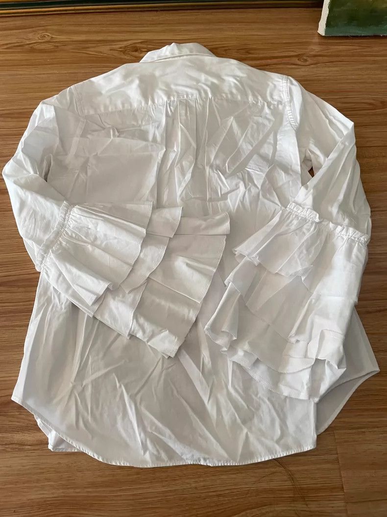Comme des Garcons Comme Des Garcons White shirt with multiple sleeves Size XS / US 0-2 / IT 36-38 - 5 Thumbnail