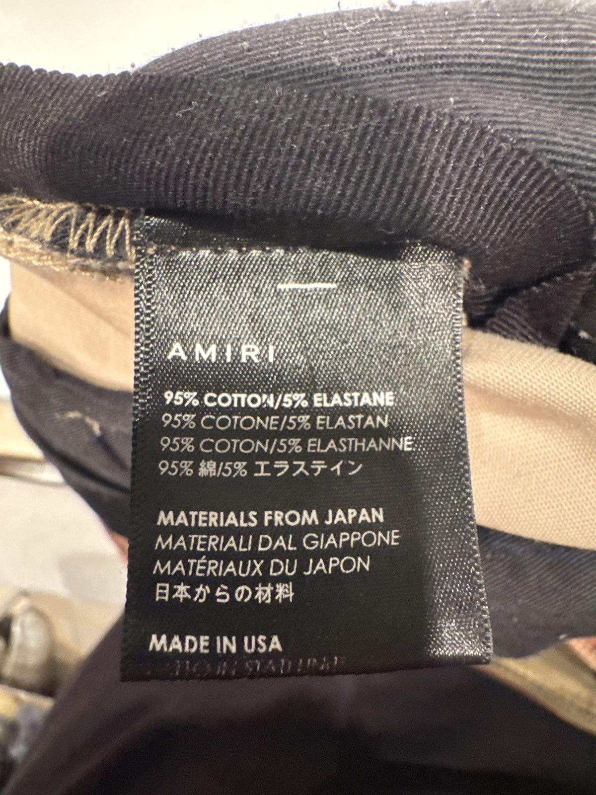 Amiri Amiri Desert Camo Size US 28 / EU 44 - 6 Thumbnail