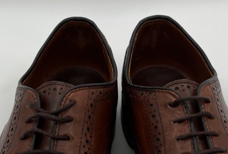 Allen Edmonds Allen Edmonds MADISON PARK Walnut Brown Leather Oxfords 9D Size US 9 / EU 42 - 9 Thumbnail
