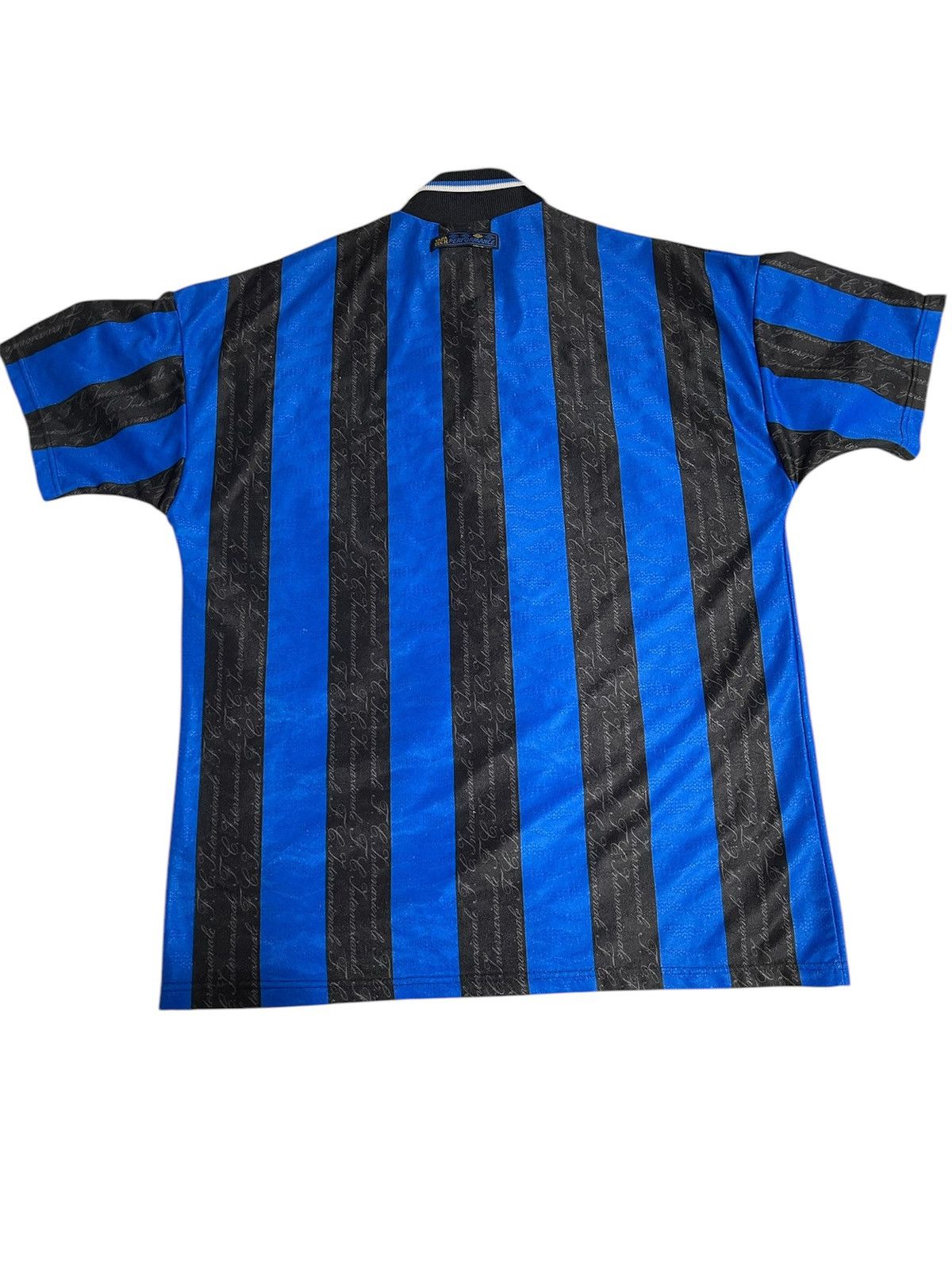 Umbro × Vintage INTER MILAN 1997/1998 VINTAGE FOOTBALL SHIRT JERSEY HOME Size US L / EU 52-54 / 3 - 2 Thumbnail