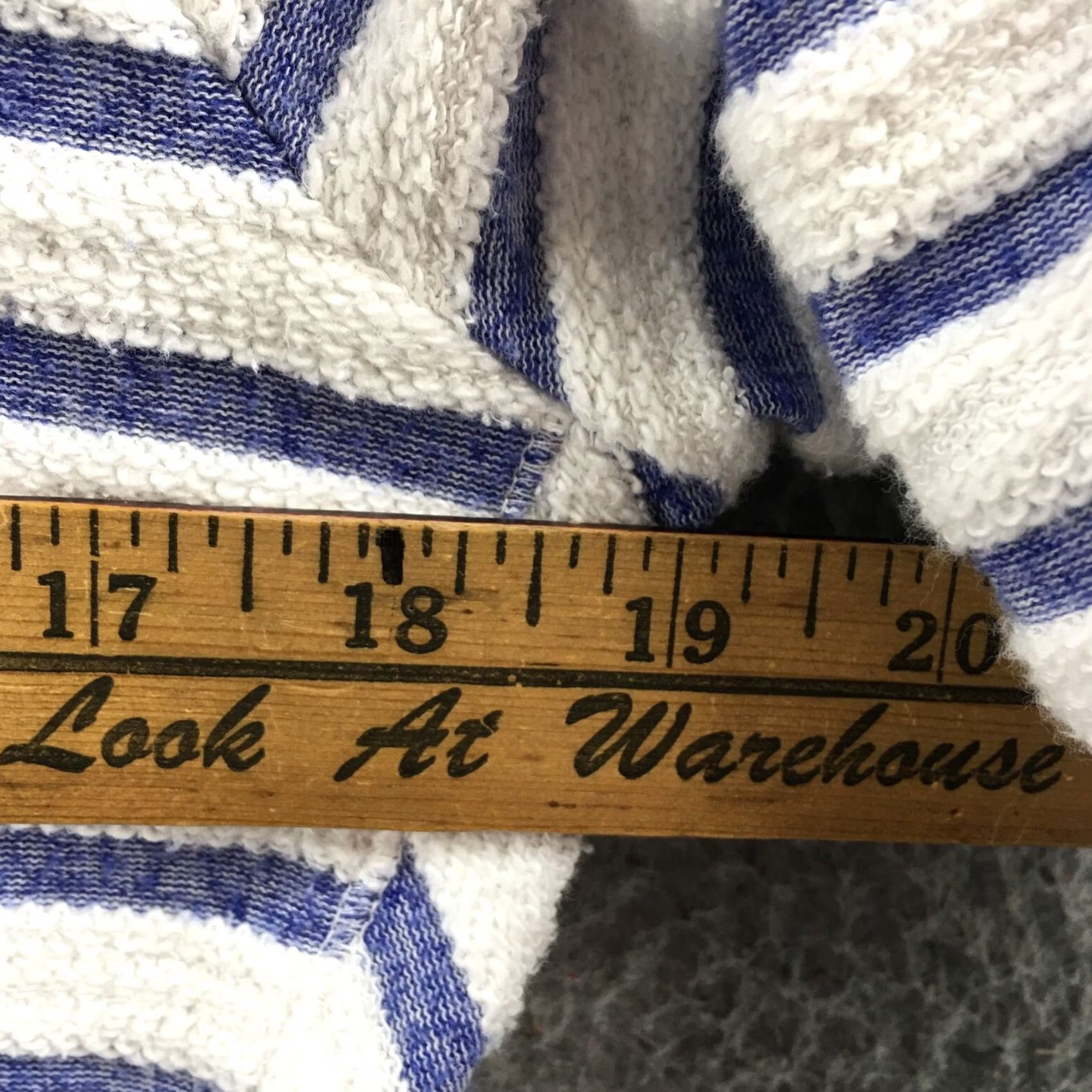 Calvin Klein Calvin Klein Sweater Womens M Blue Striped Hooded 3/4 Sleeve Pullover Casual Size M / US 6-8 / IT 42-44 - 5 Thumbnail