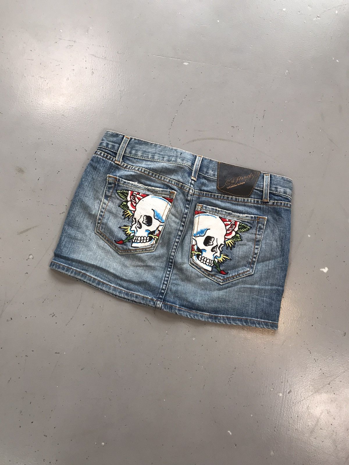 Ed Hardy × Vintage Vintage Edhardy Japanese embroidered skirt Size 32" / US 10 / IT 46 - 6 Thumbnail
