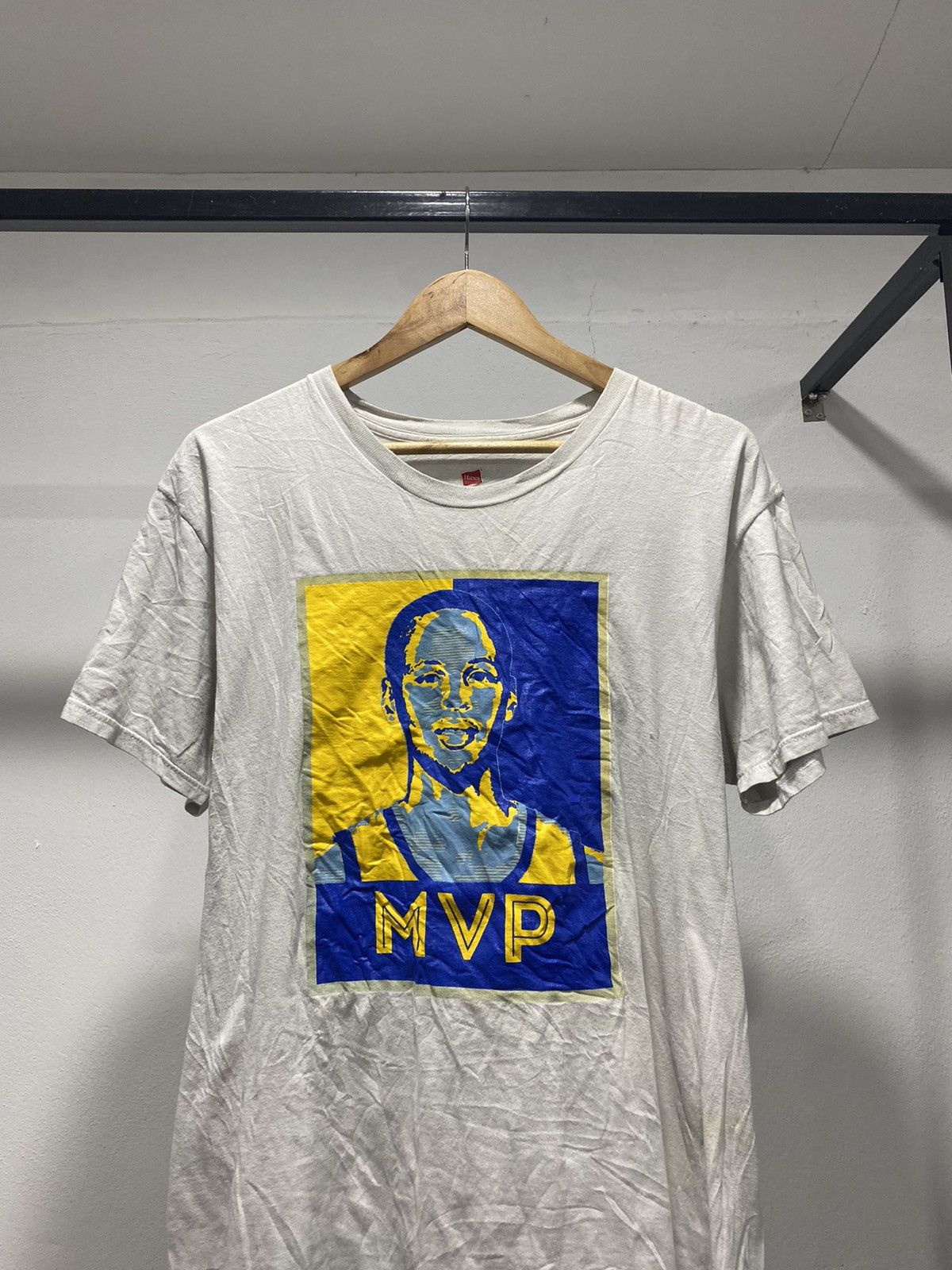 NBA × Vintage NBA🏀 Stephen Curry MVP Potrait Tee Rodman Jordan Size US XL / EU 56 / 4 - 3 Thumbnail