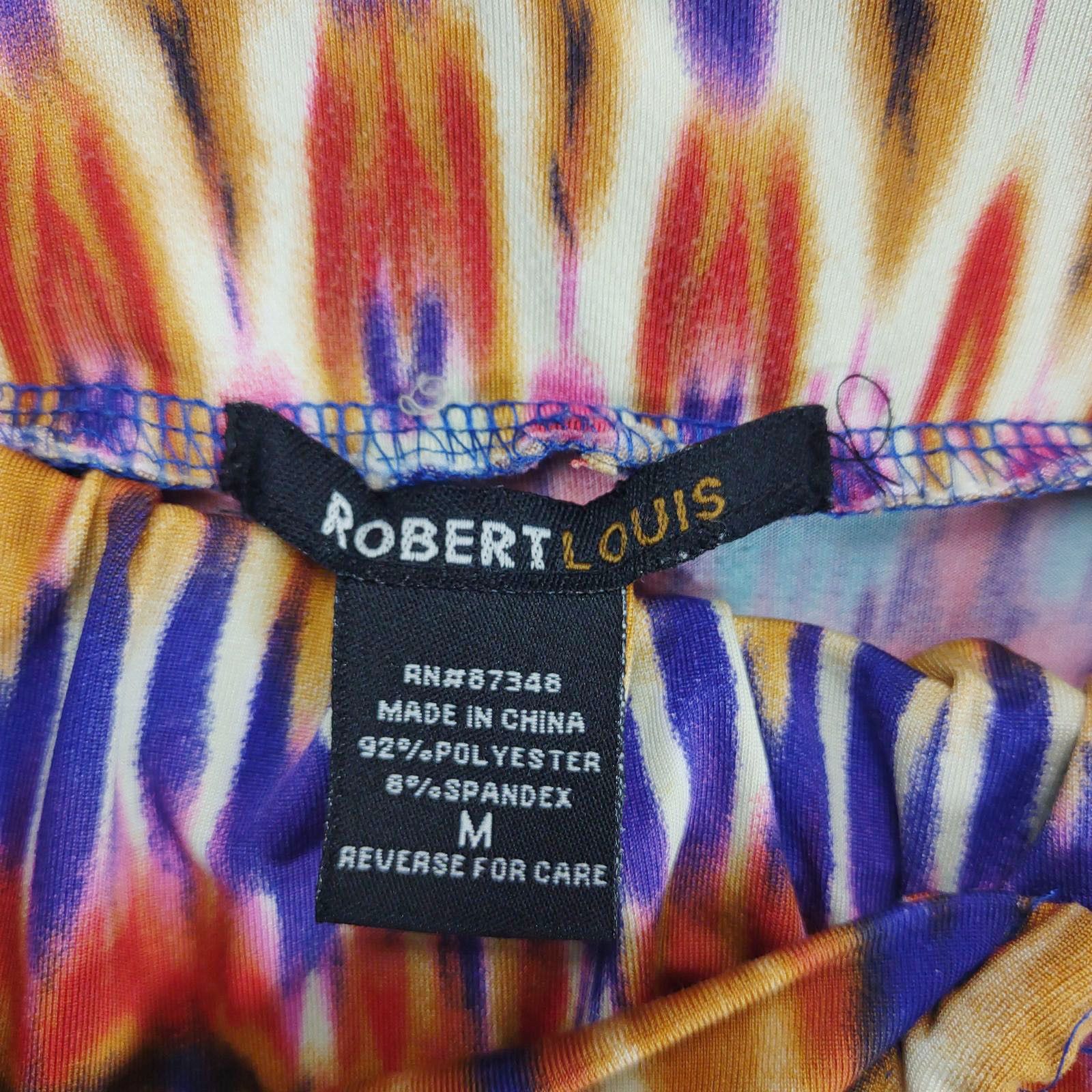 Other Robert Louis Women's M Colorful Tie Dye Maxi Skirt Size 30" / US 8 / IT 44 - 5 Thumbnail