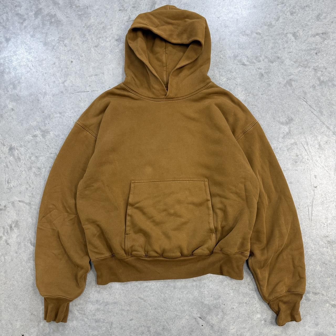 Gap Brown Yeezy gap 2 layer cropped hoodie Size US M / EU 48-50 / 2 - 1 Thumbnail
