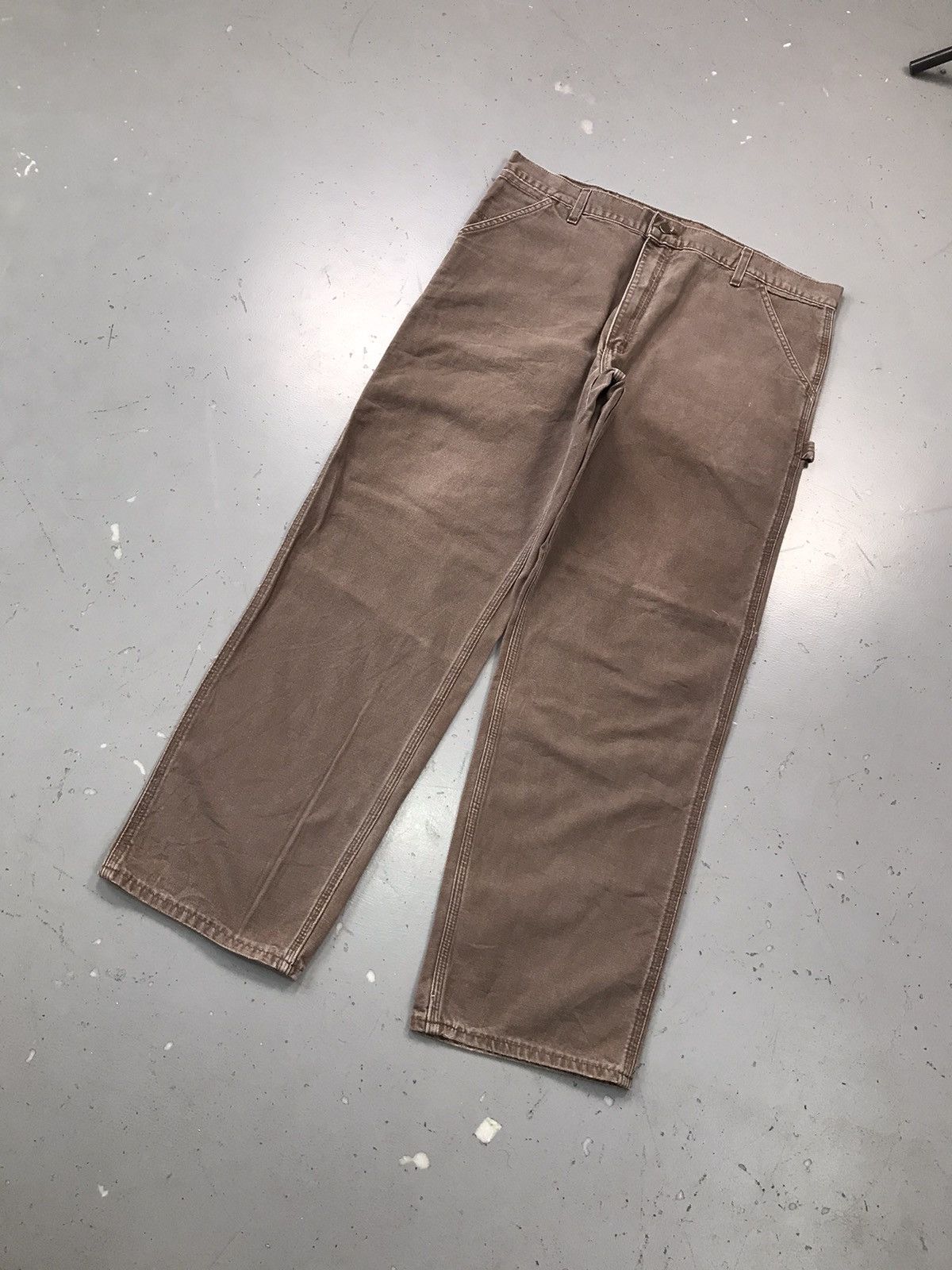 Carhartt 90s Vintage Carhartt B11 CHT carpenter denim Size US 42 / EU 58 - 3 Thumbnail