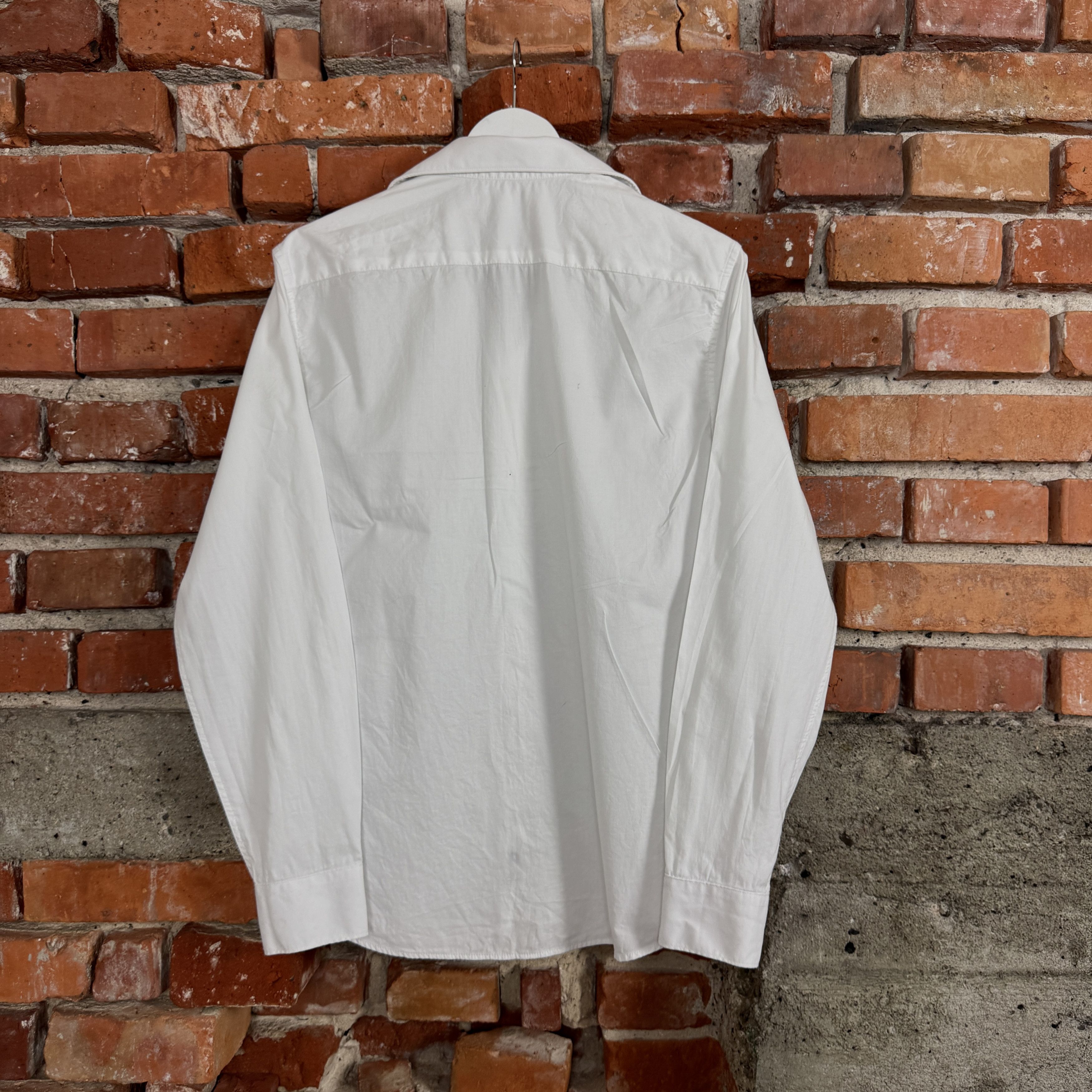 H&M H&M white formal shirt elegant long sleeve (M) Size US M / EU 48-50 / 2 - 2 Thumbnail
