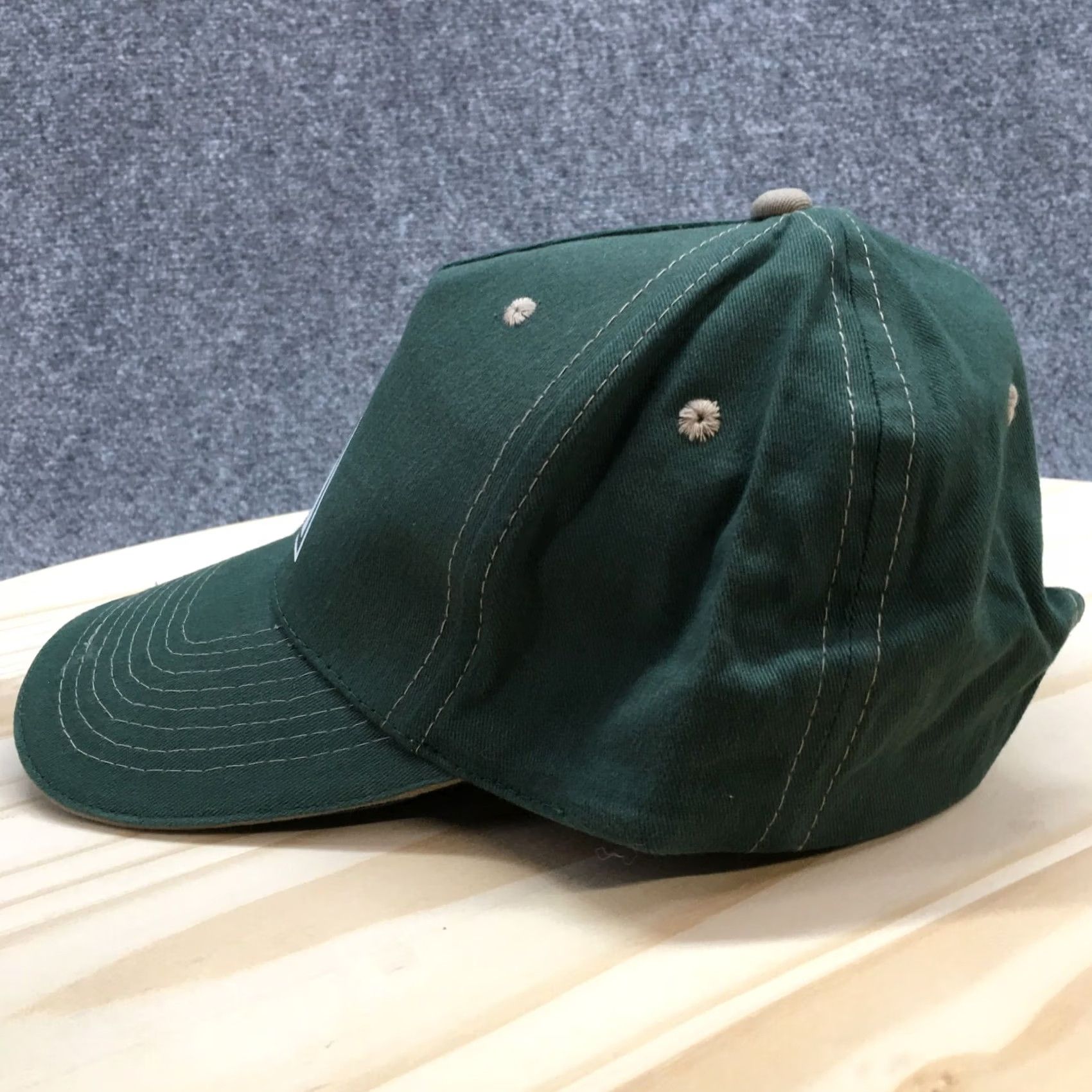 Vintage Cobra Cap EA 1 Club Baseball Cap Hat Mens Green One Size Fits All Curve Brim Casual Size ONE SIZE - 4 Thumbnail