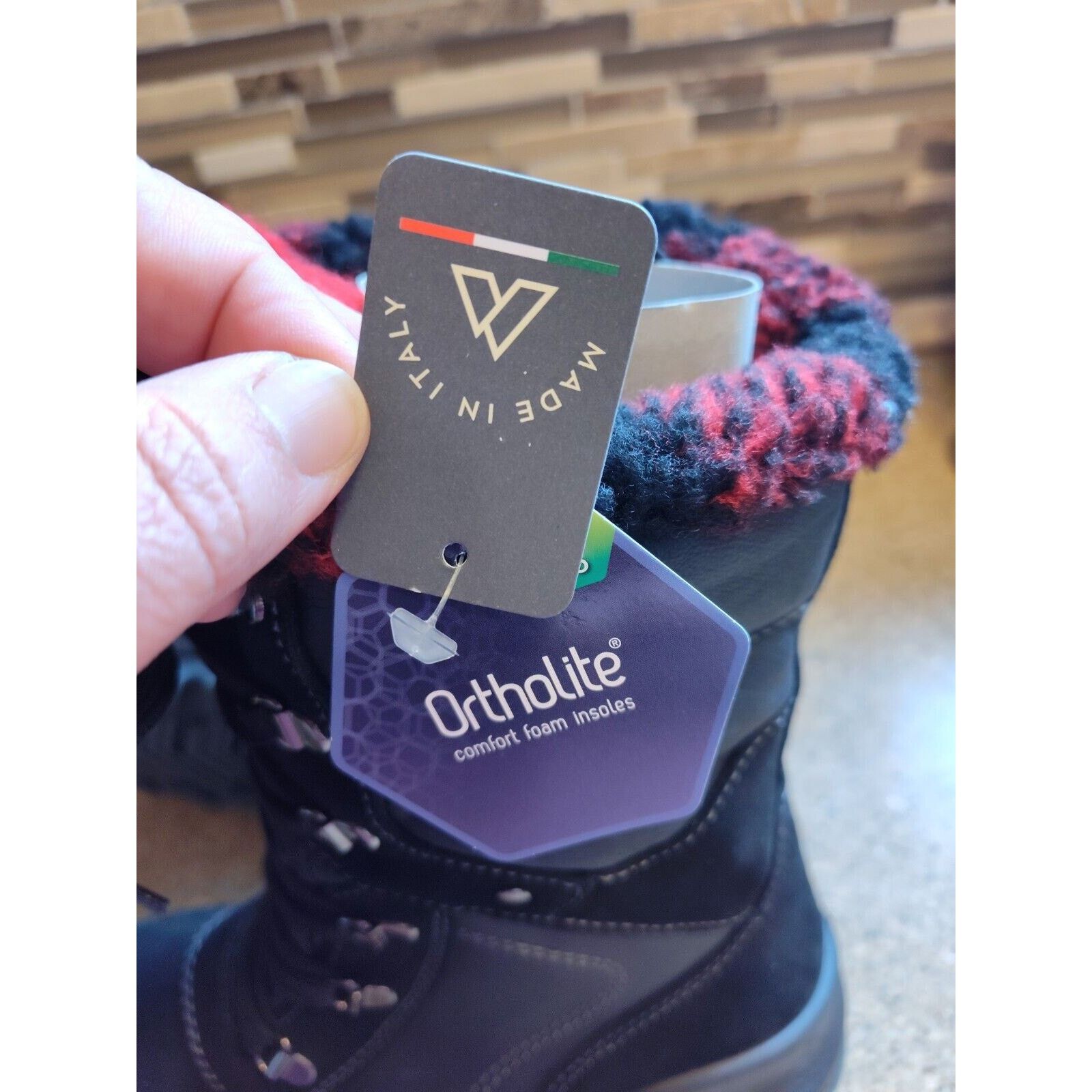 Other Alpine Design Sofia Leather Womens Boots Made Italy 6.5 $185 Size US 6.5 / IT 36.5 - 10 Thumbnail