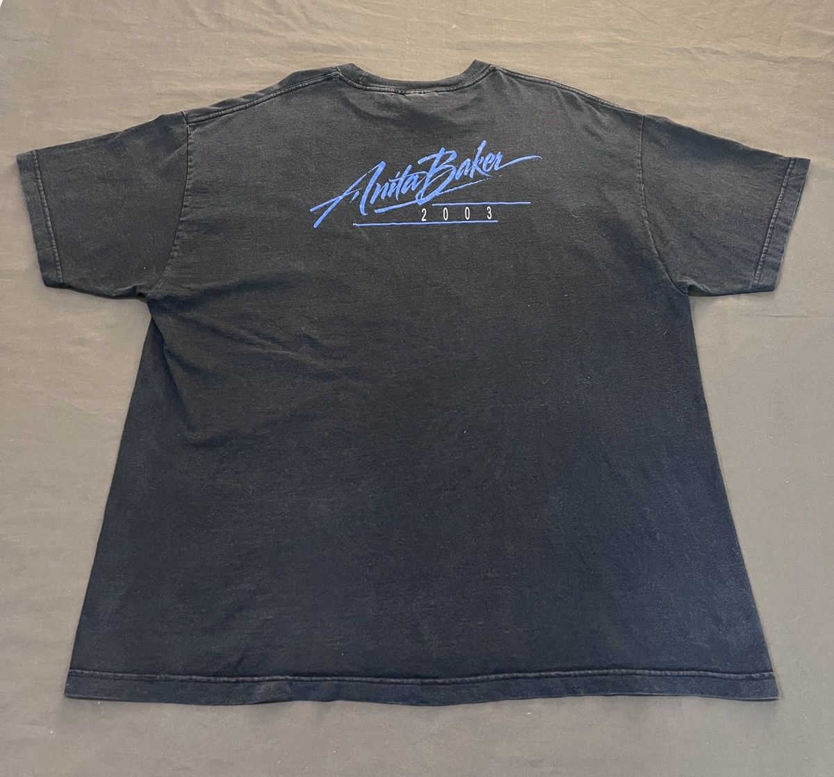 Band Tees Vintage 2003 Anita Baker Tour Concert Promo Tee 2XL Faded Size US XXL / EU 58 / 5 - 7 Thumbnail