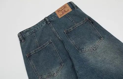 VIBE High Street Vintage Wash Distressed Multi-Pocket Jeans Size US 34 / EU 50 - 8 Thumbnail