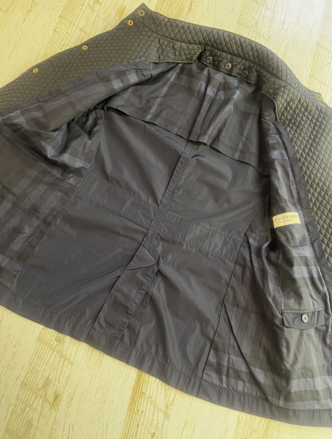 Burberry Burberry Lightweight Jacket Blazer Navy Removable Liner Size US S / EU 44-46 / 1 - 11 Thumbnail