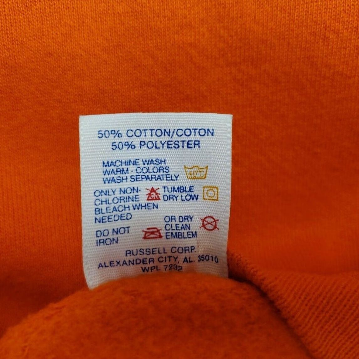 Jerzees VINTAGE Jerzees Sweatshirt Mens XL Orange Pullover Crewneck Made in USA Size US XL / EU 56 / 4 - 7 Thumbnail