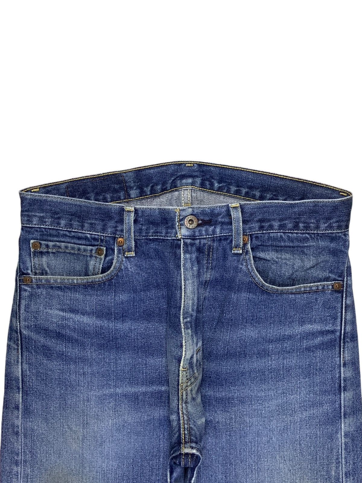 Levi's SALES🔥Vintage 90s Levis 532 Faded Wash Distressed Jeans Size US 32 / EU 48 - 4 Thumbnail