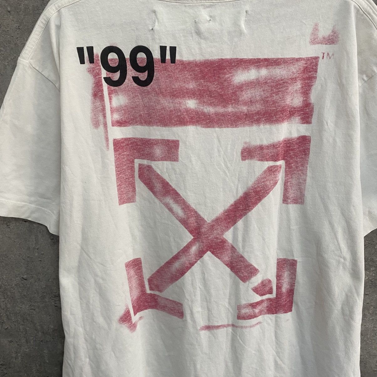 Off-White Off White Impressionism T-Shirt Big Logo Size US S / EU 44-46 / 1 - 4 Thumbnail