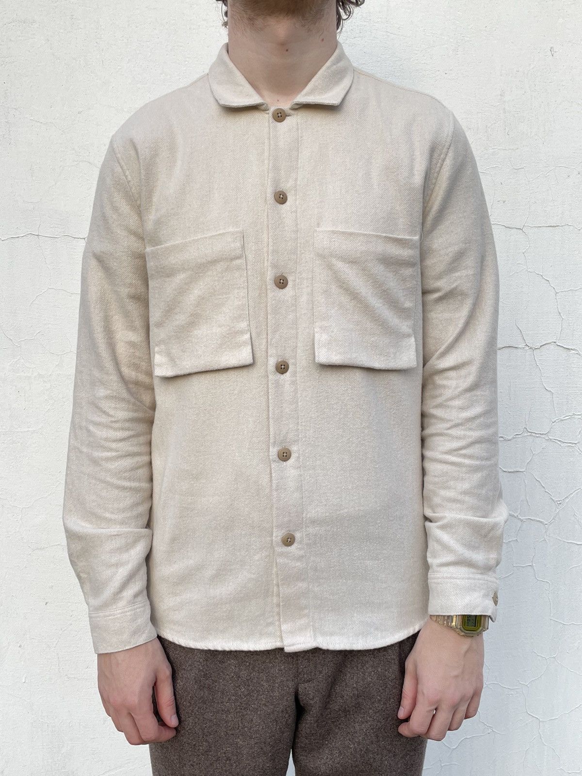 Folk Folk Flannel Pocket Shirt Long Sleeve Size US M / EU 48-50 / 2 - 1 Thumbnail