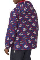 Gucci o1s1wg110225 Double G Anchor Print Fabric Jacket Multicolor Size US XL / EU 56 / 4 - 2 Thumbnail