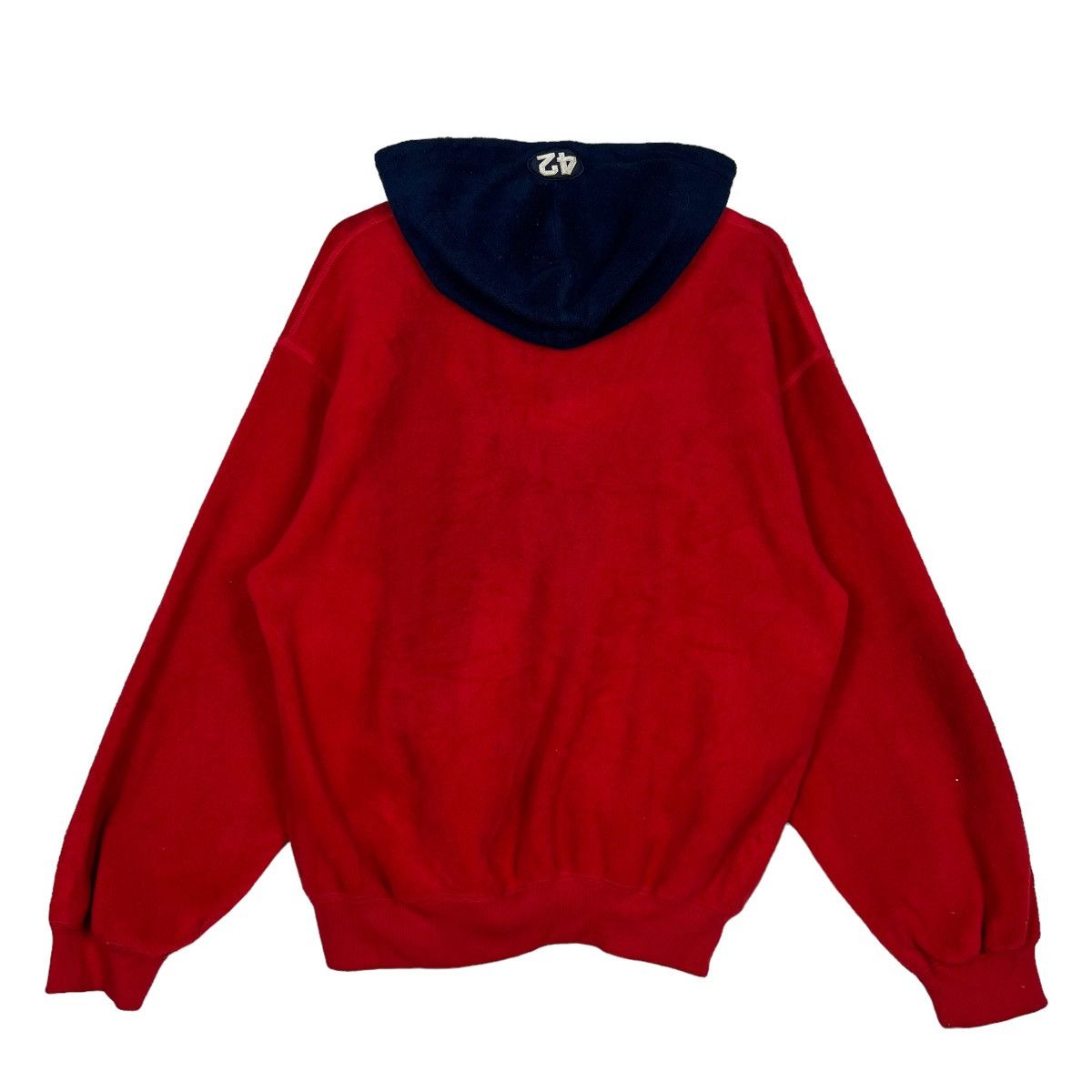 Tommy Hilfiger 🔥 VINTAGE 90s TOMMY HILFIGER ANORAK FLEECE HOODIES BOMBER Size US L / EU 52-54 / 3 - 2 Thumbnail