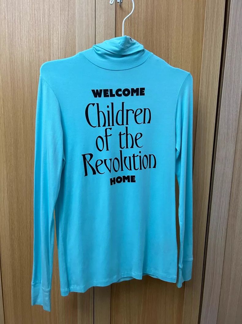 Raf Simons Raf simons Blue T-shirt with high collar Size US XS / EU 42 / 0 - 4 Thumbnail