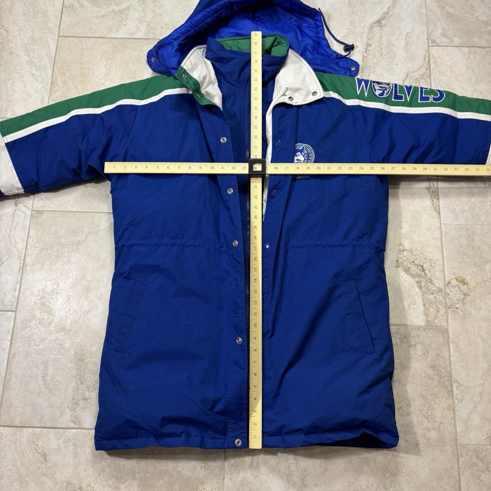 Starter Starter Minnesota Timberwolves Parka Jacket Sz L Down Puffer Size US L / EU 52-54 / 3 - 8 Thumbnail