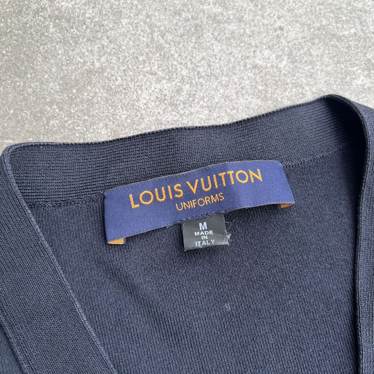 Louis Vuitton Louis Vuitton Logo Button Viscose Cardigan Sweater Womens Size M / US 6-8 / IT 42-44 - 3 Thumbnail