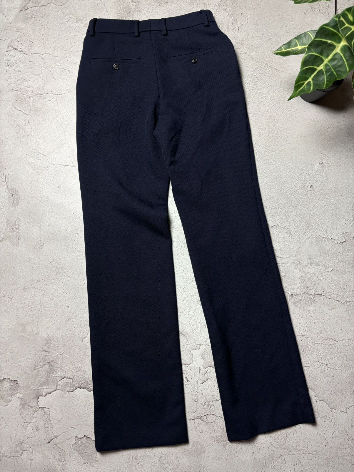 AMI AMI Paris Pleated pants NAUTIC BLUE Size 26" / US 2 / IT 38 - 3 Thumbnail