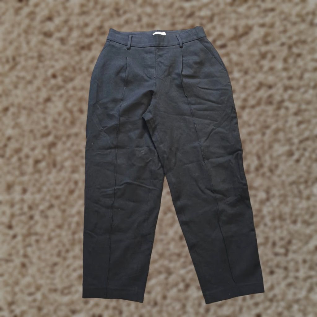 Spanx Spanx Pants Womens Size Small Black Perfect Fit Ponte Barrel Leg Pockets Casual Shirt Size 28" / US 6 / IT 42 - 1 Thumbnail