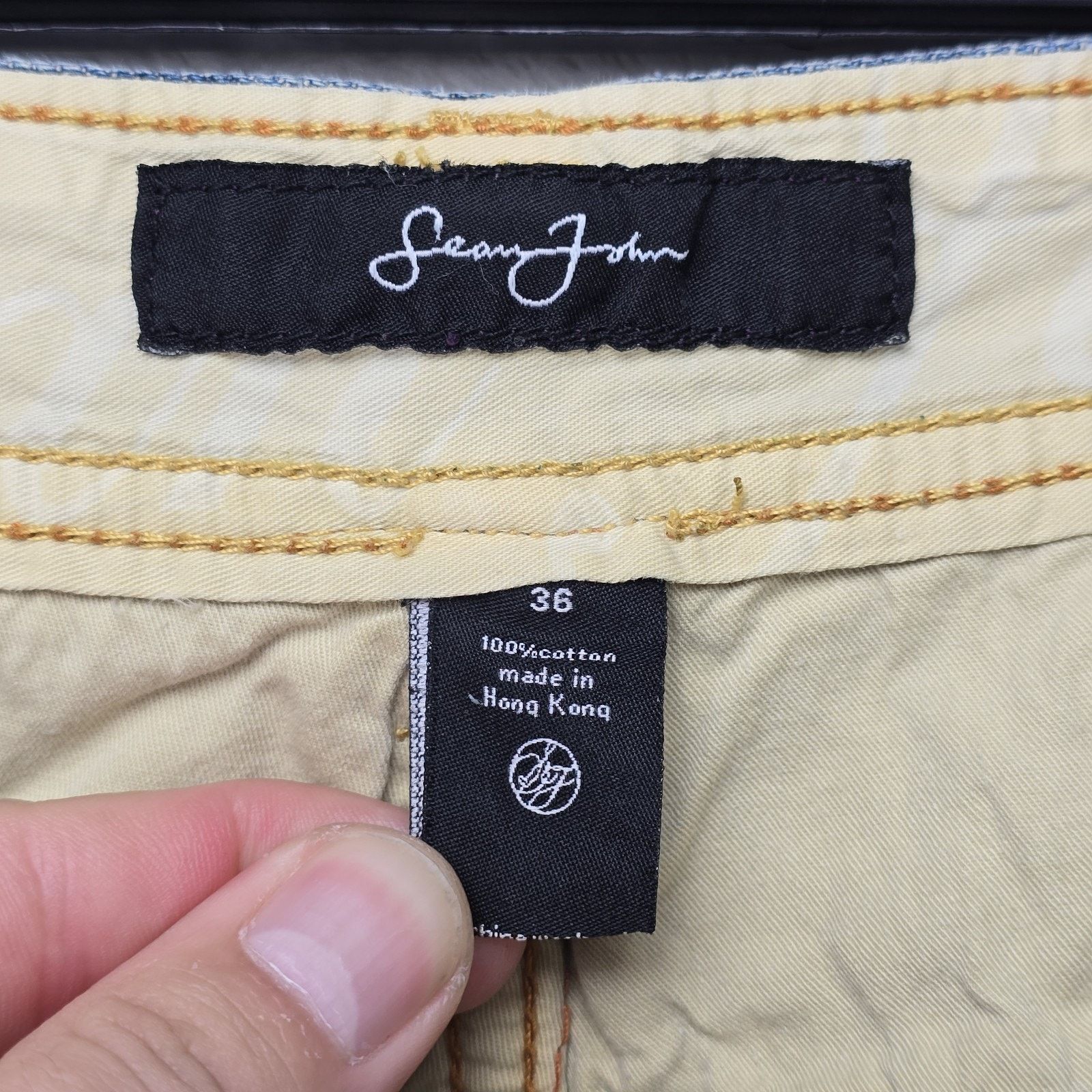 Sean John Sean John Baggy Jeans 36x27 Floral Embroidery Studded Y2K Size US 36 / EU 52 - 6 Thumbnail