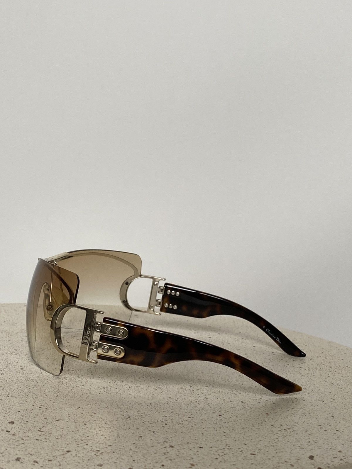 Dior Vintage Dior sunglasses mask shield DIOR AIRSPEED 1 AVDYP Size ONE SIZE - 4 Thumbnail