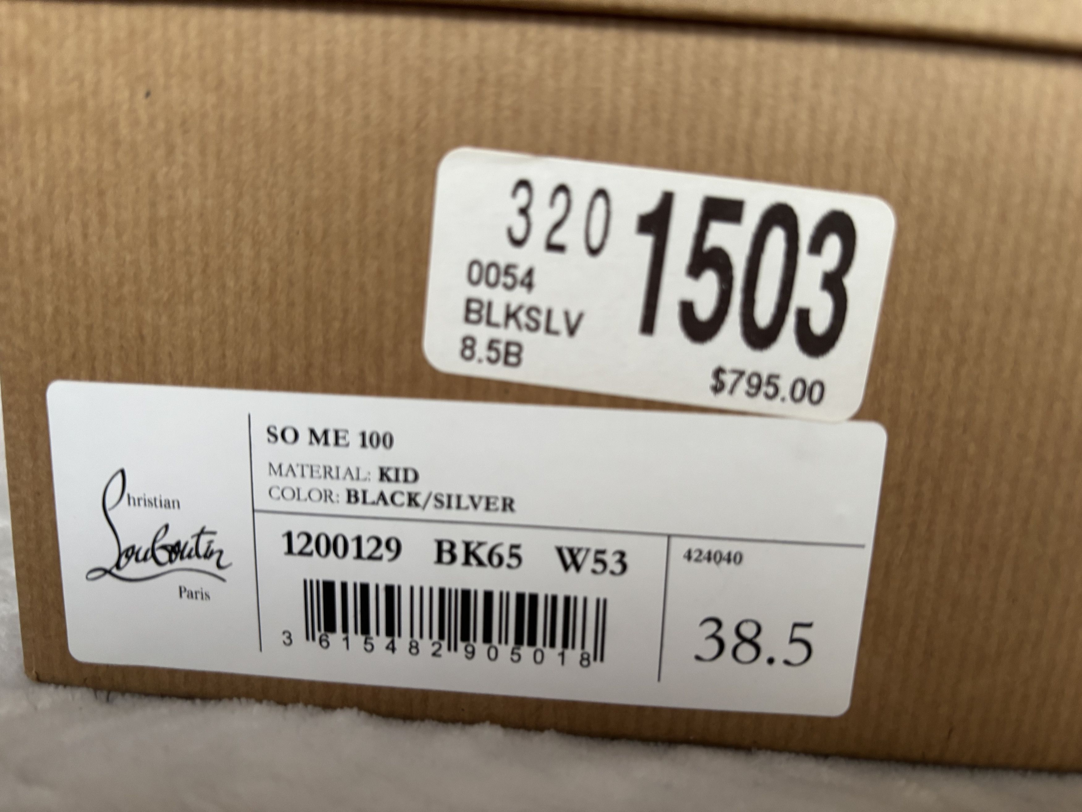 Christian Louboutin Christian Louboutin - SO ME 100 Size US 8.5 / IT 38.5 - 7 Thumbnail