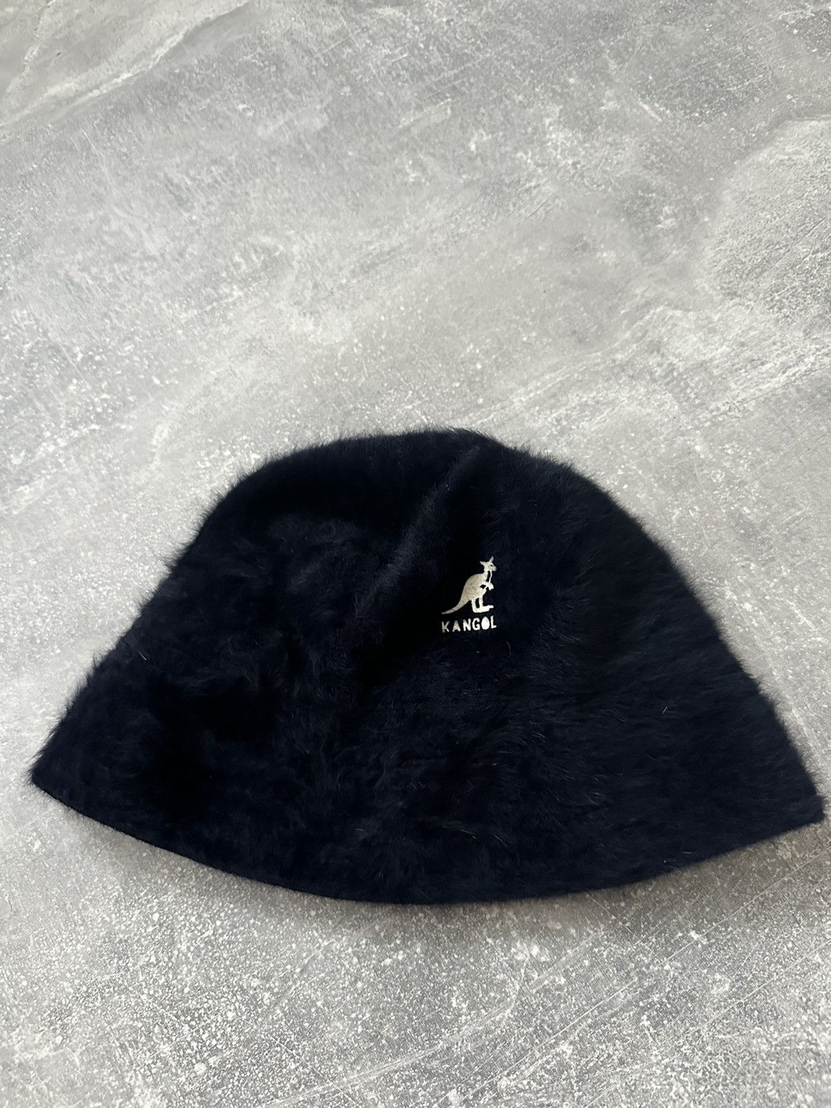 Kangol × Vintage Men's Kangol Navy Lahinch Furgora Bucket Hat Size ONE SIZE - 5 Thumbnail