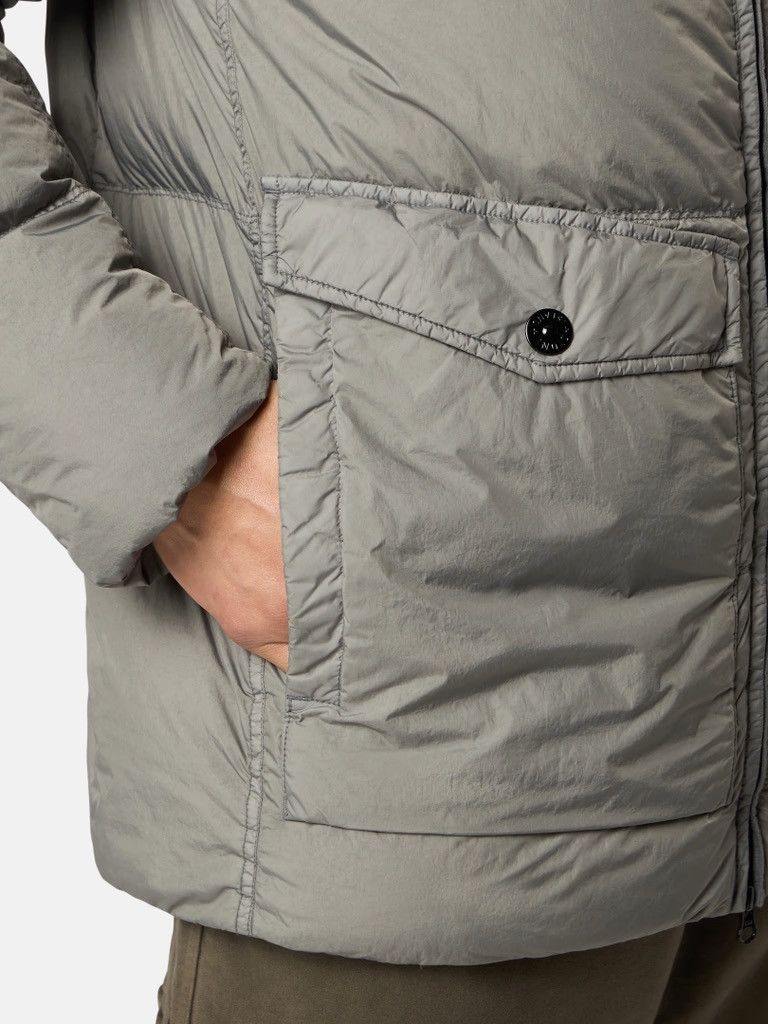 Stone Island Stone Island Jacket GIUBBOTTO VERA PIUMA RDS 059 Grey Size US XL / EU 56 / 4 - 4 Thumbnail