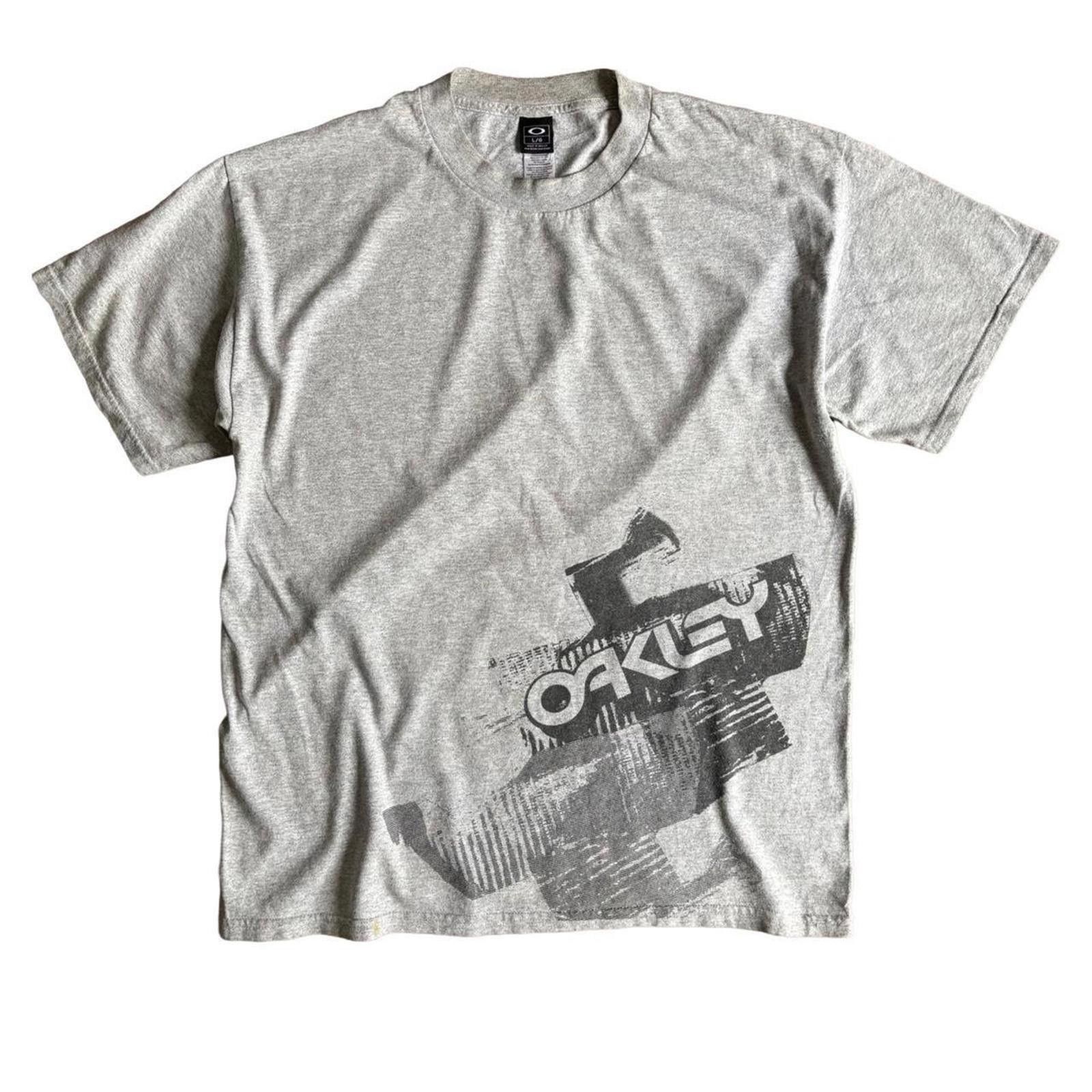 Oakley Vintage Oakley Graphic T Shirt Grey L Size US L / EU 52-54 / 3 - 1 Thumbnail