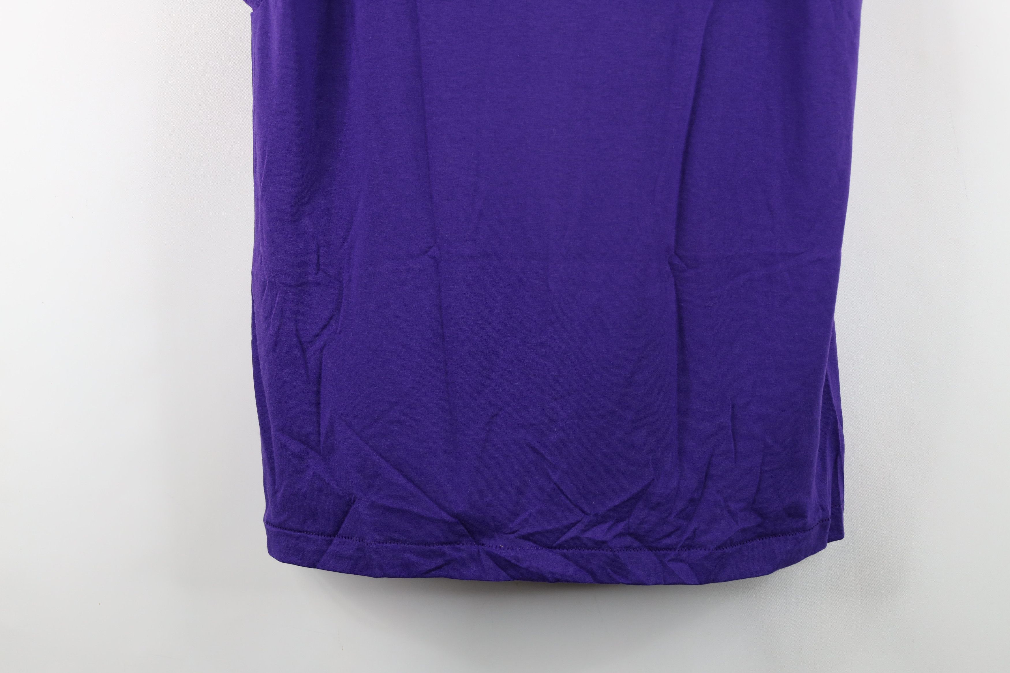 Vintage Vintage 90s Streetwear Sleeveless Muscle T-Shirt Purple USA Size US XL / EU 56 / 4 - 12 Thumbnail
