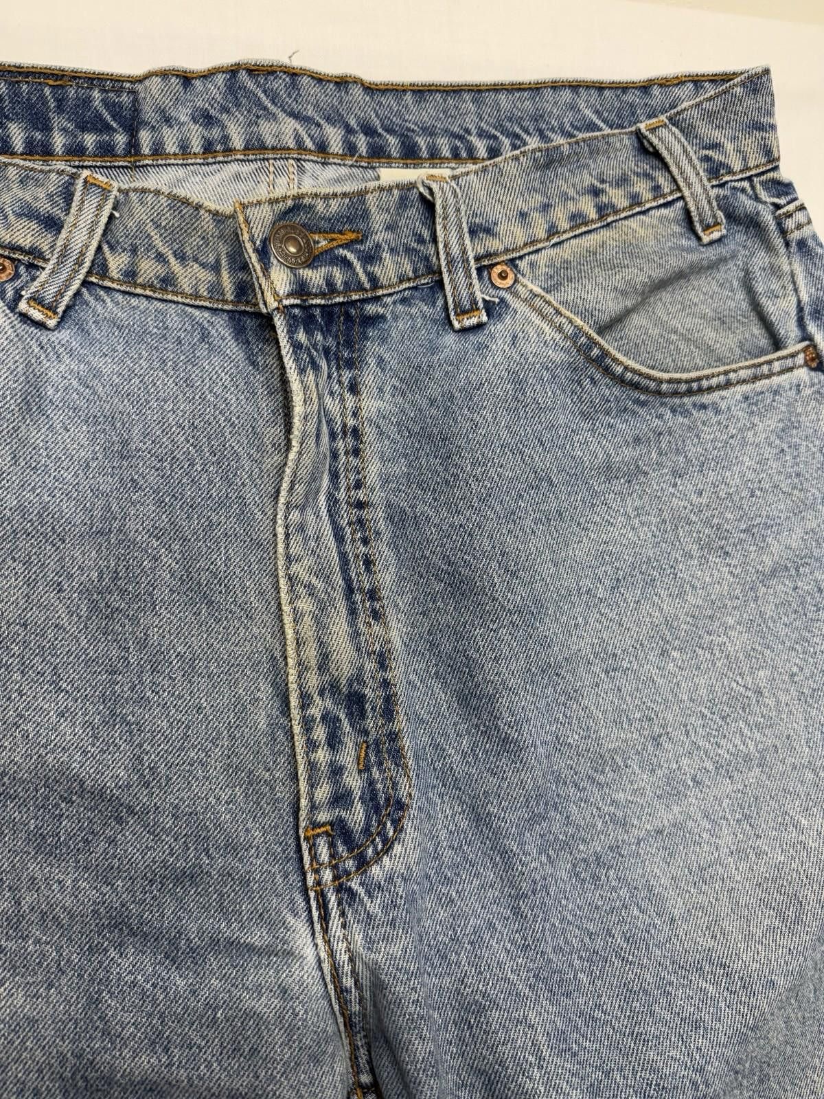 Levi's Vintage 90s Levi’s Orange Tab 505 Straight USA 36x30 Size US 36 / EU 52 - 6 Thumbnail