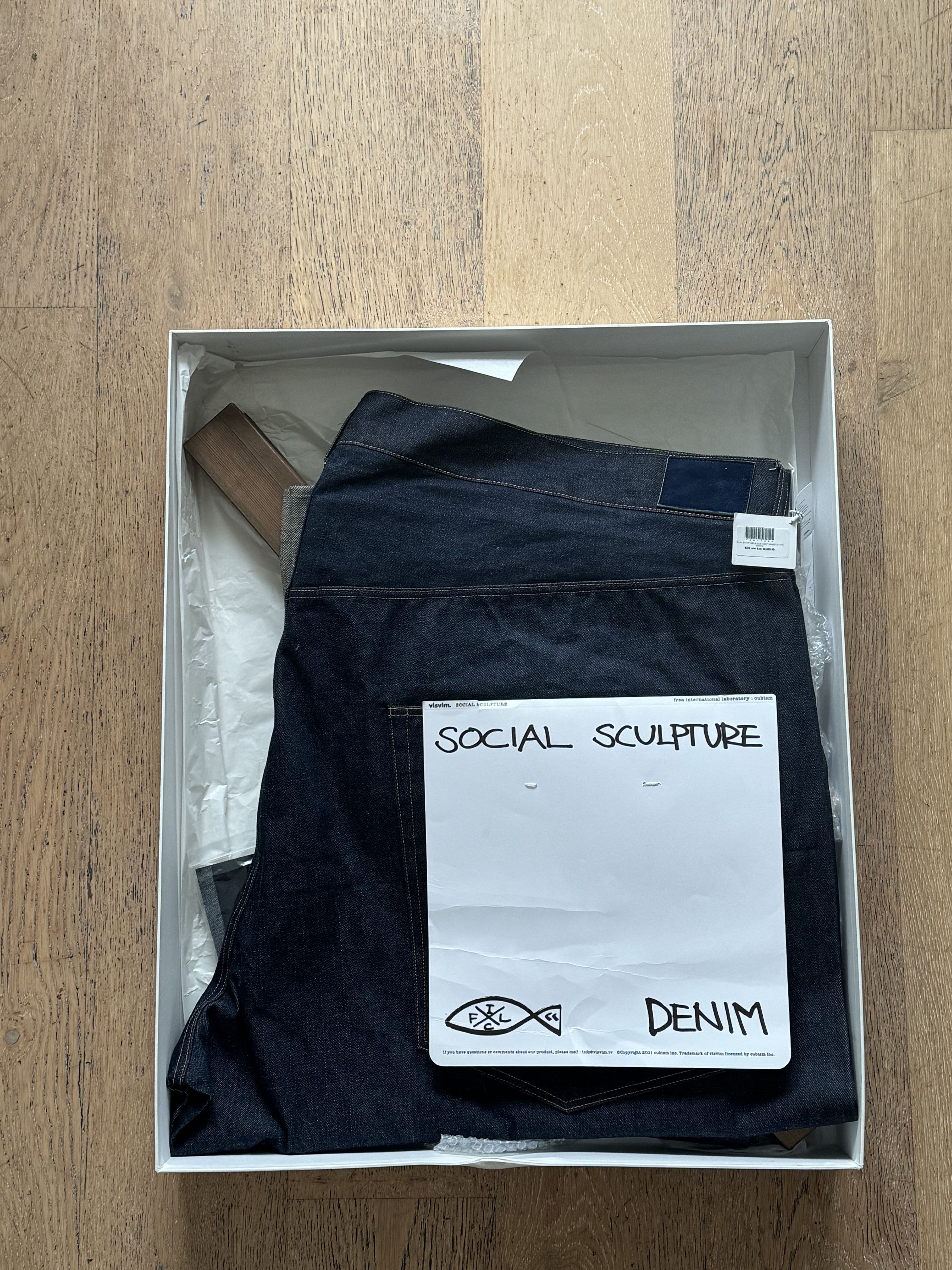Visvim SS18 VISVIM Social Sculpture 01 Slim Giant UNWSD Trousers Size US 44 / EU 60 - 3 Thumbnail