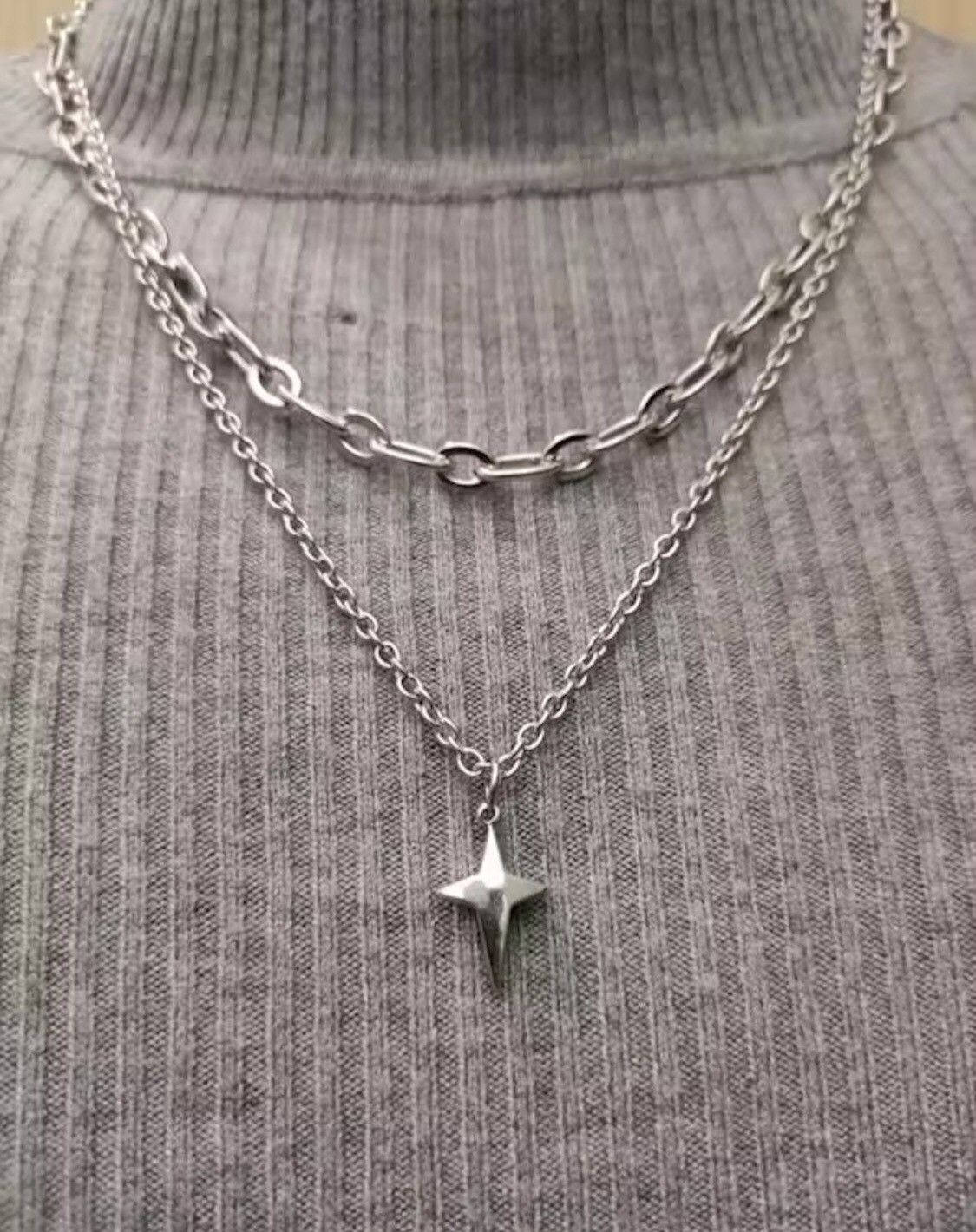 Jewelry Cross Titanium steel Necklace Chain Size ONE SIZE - 3 Thumbnail