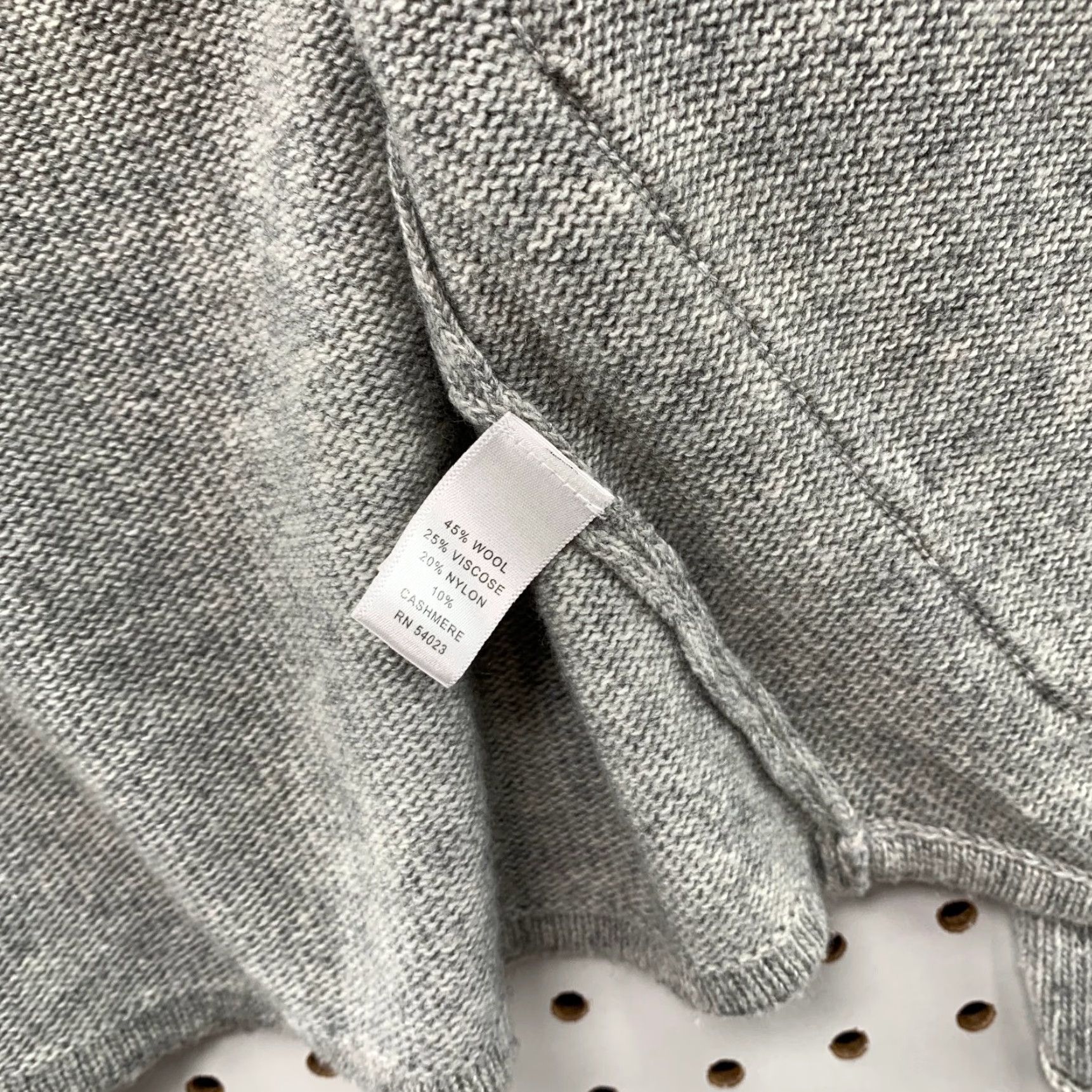 Banana Republic Banana Republic Wool Cardigan Sweater Women Small Gray Open Front Shawl Business Cardigan Size S / US 4 / IT 40 - 6 Thumbnail