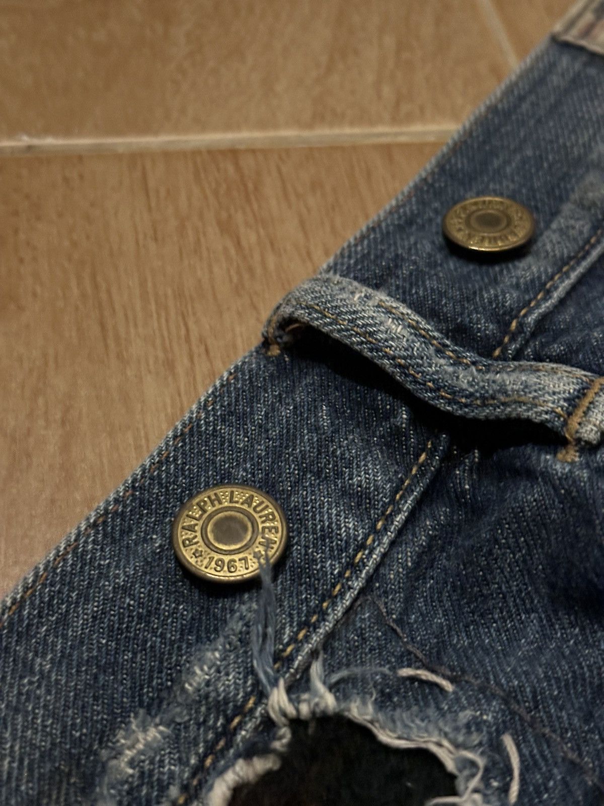 CLOT × Polo Ralph Lauren Polo Ralph Lauren Patchwork Distressed Jeans Size US 32 / EU 48 - 14 Thumbnail