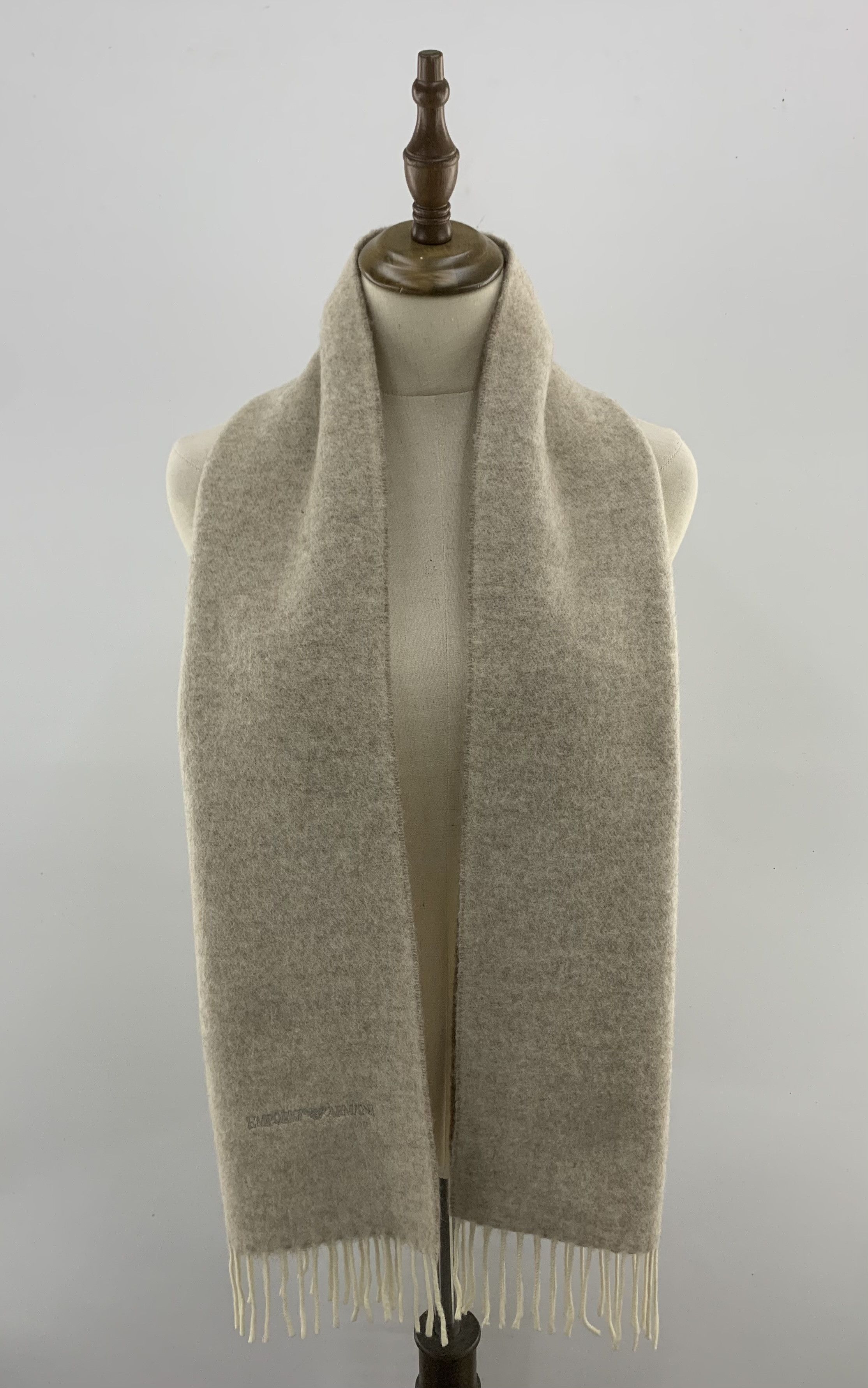 Emporio Armani Emporio Armani Scarf Wool Muffler Neck Wrap BL3044 Size ONE SIZE - 1 Thumbnail